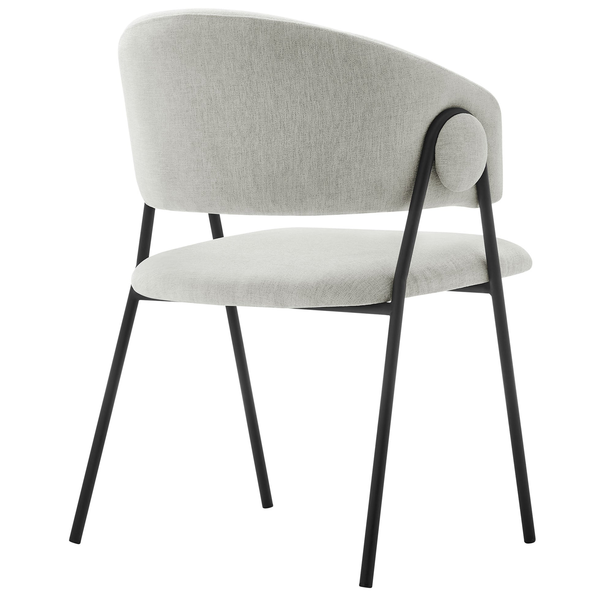 Nella Upholstered Heathered Chenille Dining Chairs Set of 2 by Modway - Best Buy Furniture