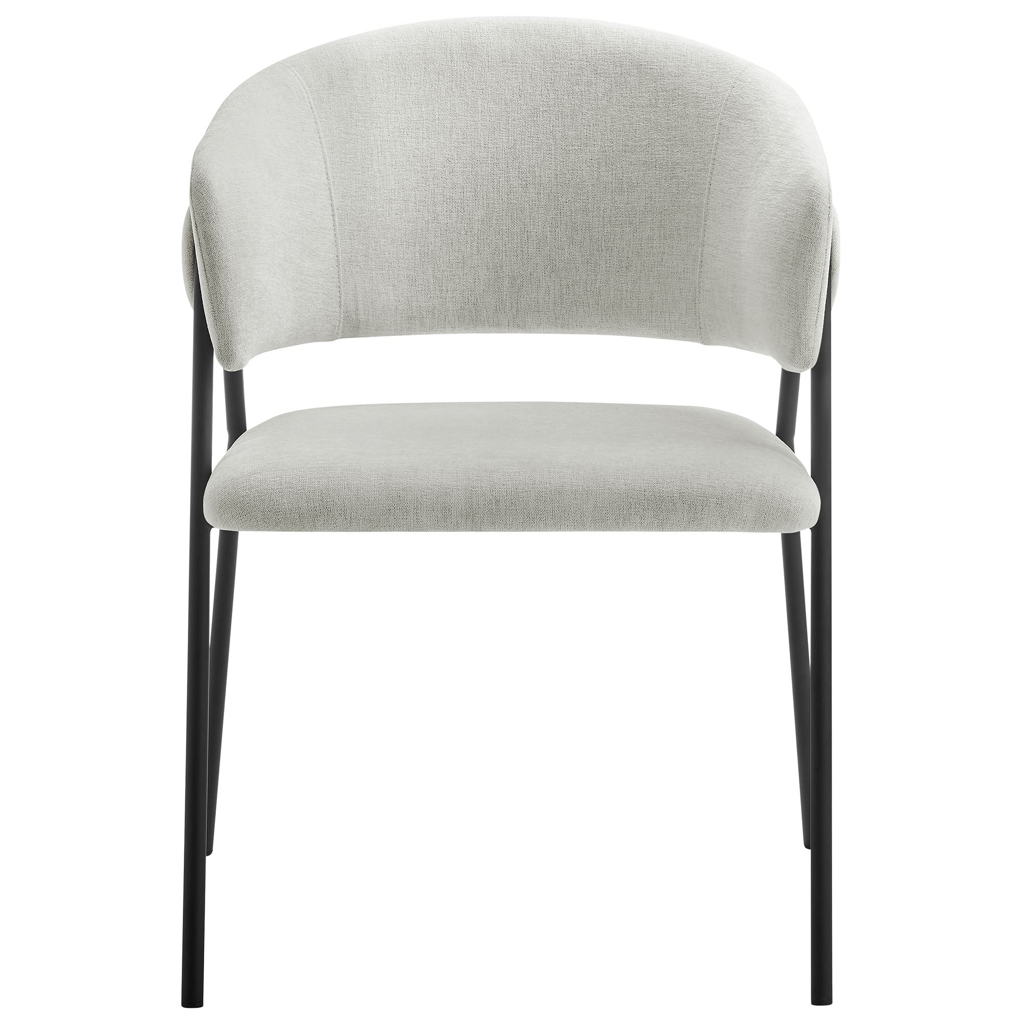 Nella Upholstered Heathered Chenille Dining Chairs Set of 2 by Modway - Best Buy Furniture