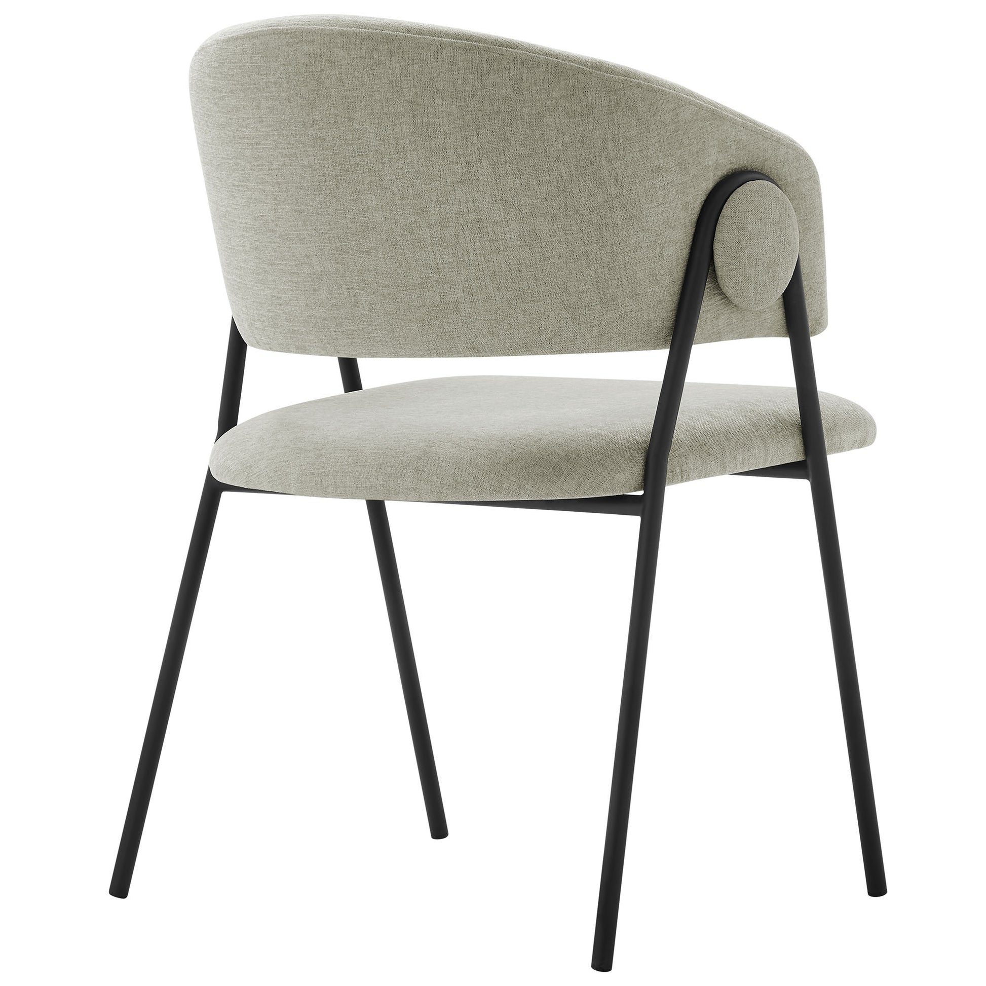 Nella Upholstered Heathered Chenille Dining Chairs Set of 2 by Modway - Best Buy Furniture