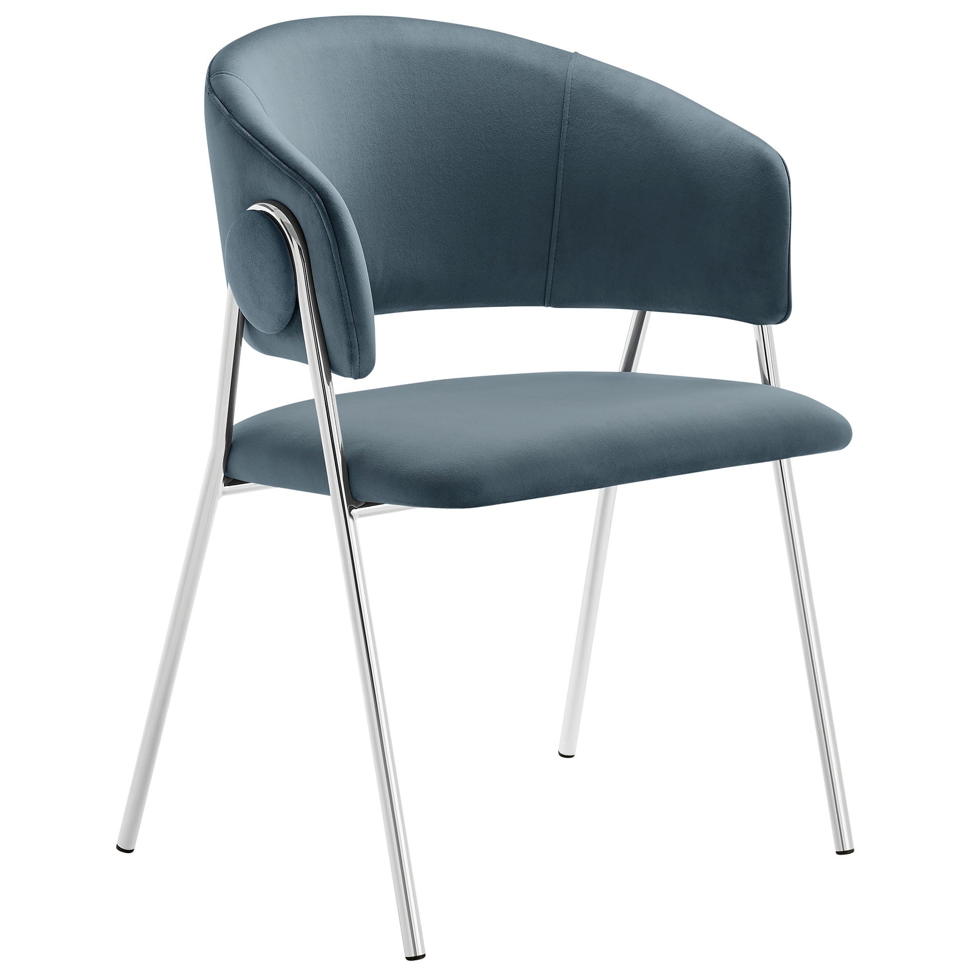Nella Upholstered Performance Velvet Dining Chair Set of 2 by Modway - Best Buy Furniture