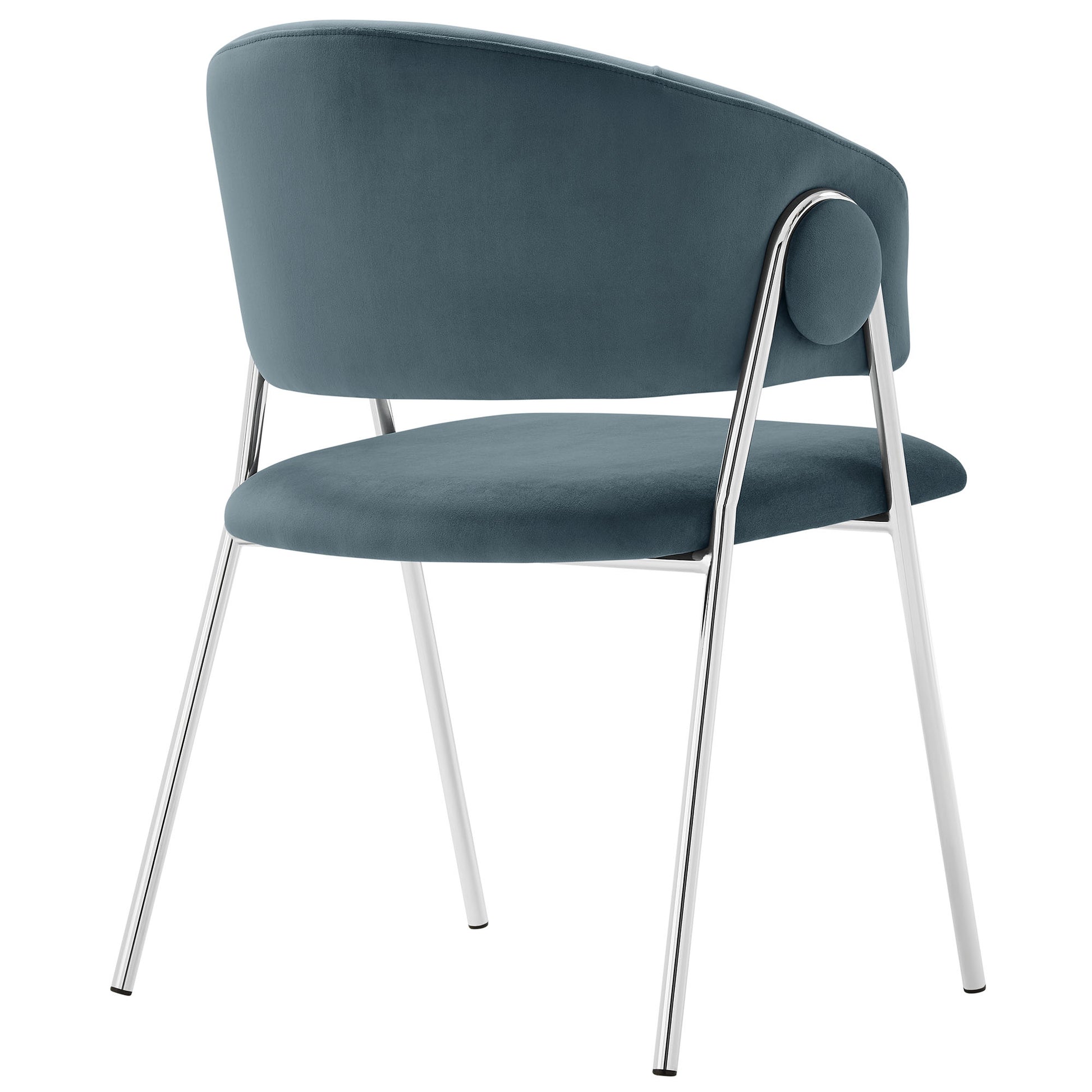 Nella Upholstered Performance Velvet Dining Chair Set of 2 by Modway - Best Buy Furniture