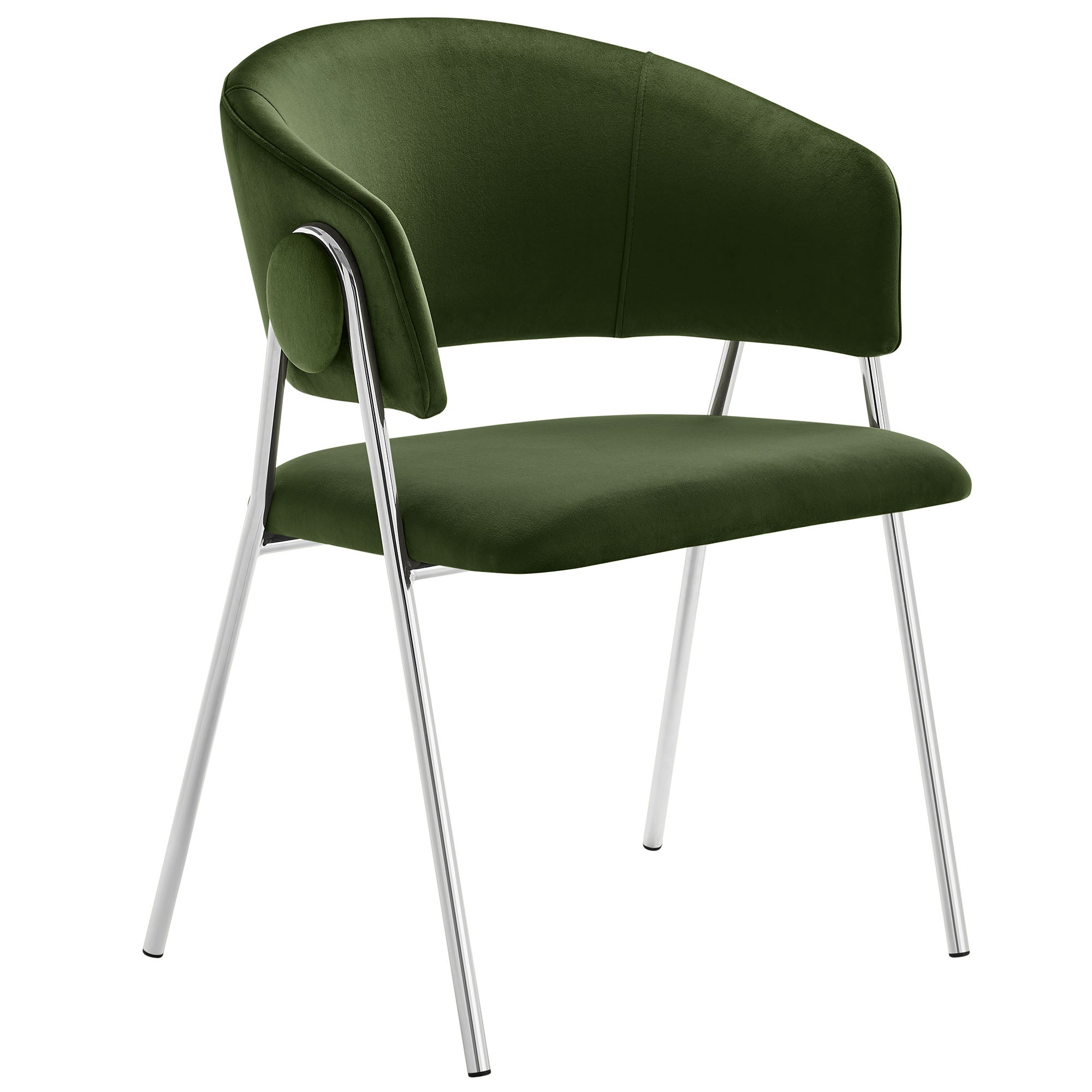 Nella Upholstered Performance Velvet Dining Chair Set of 2 by Modway - Best Buy Furniture
