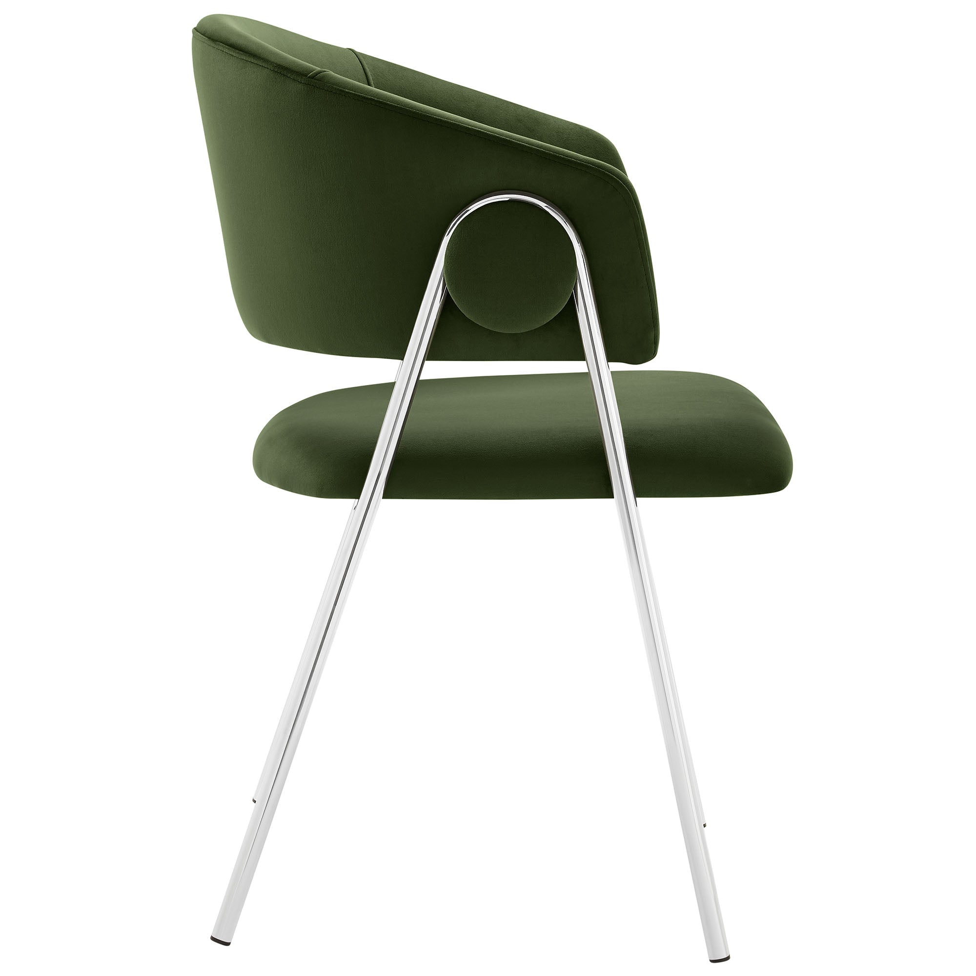 Nella Upholstered Performance Velvet Dining Chair Set of 2 by Modway - Best Buy Furniture