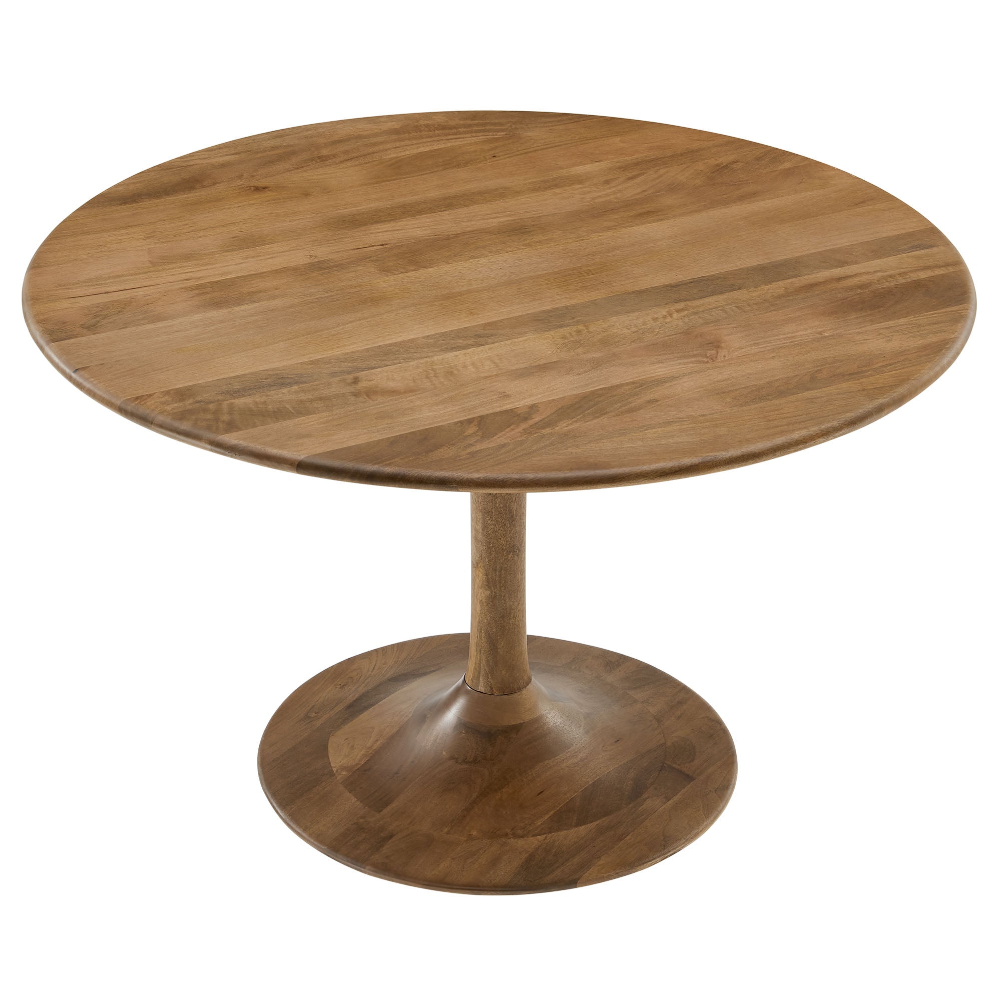 Lippa 48" Round Solid Wood Dining Table by Modway - Best Buy Furniture