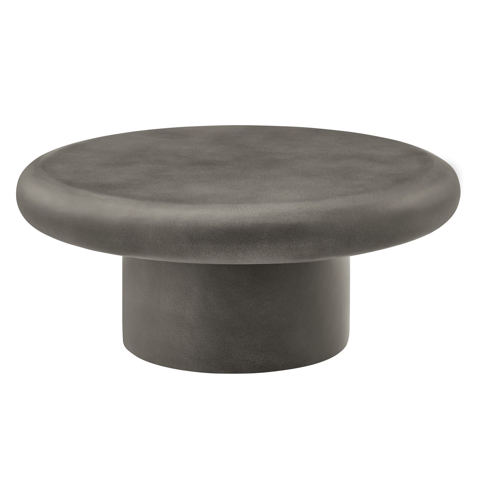 Argos Indoor - Outdoor Patio Concrete Round Coffee Table by Modway - Best Buy Furniture