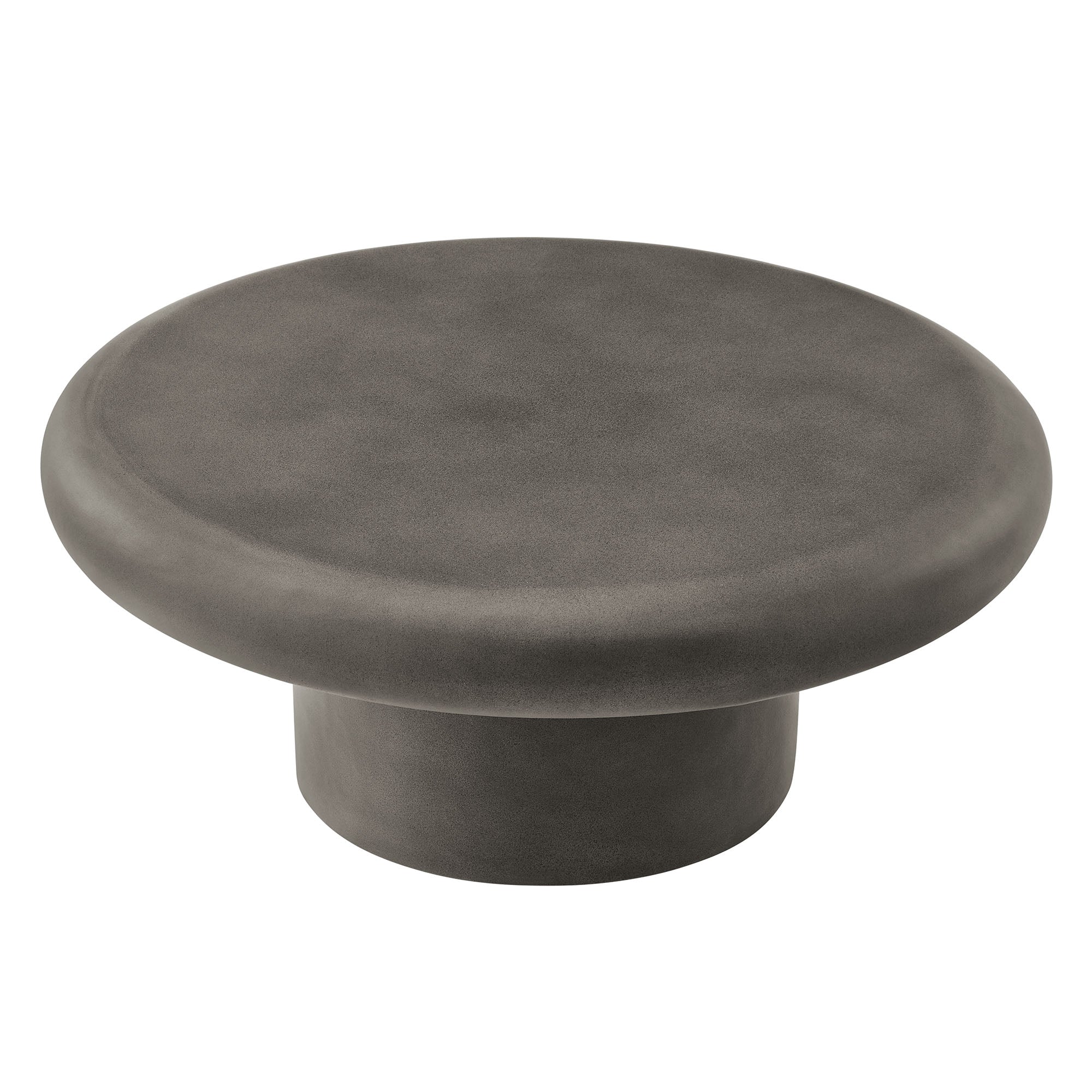 Argos Indoor - Outdoor Patio Concrete Round Coffee Table by Modway - Best Buy Furniture
