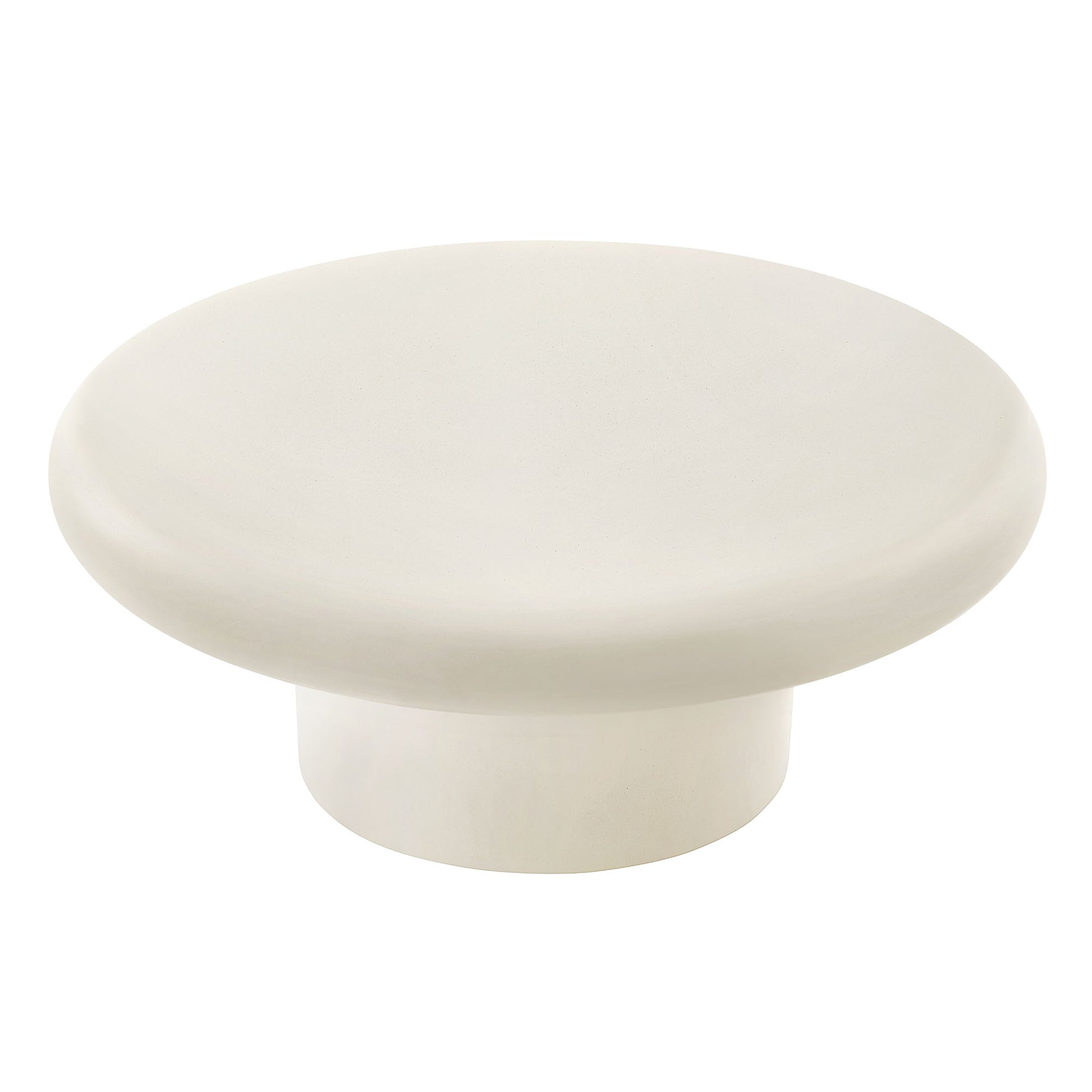 Argos Indoor - Outdoor Patio Concrete Round Coffee Table by Modway - Best Buy Furniture