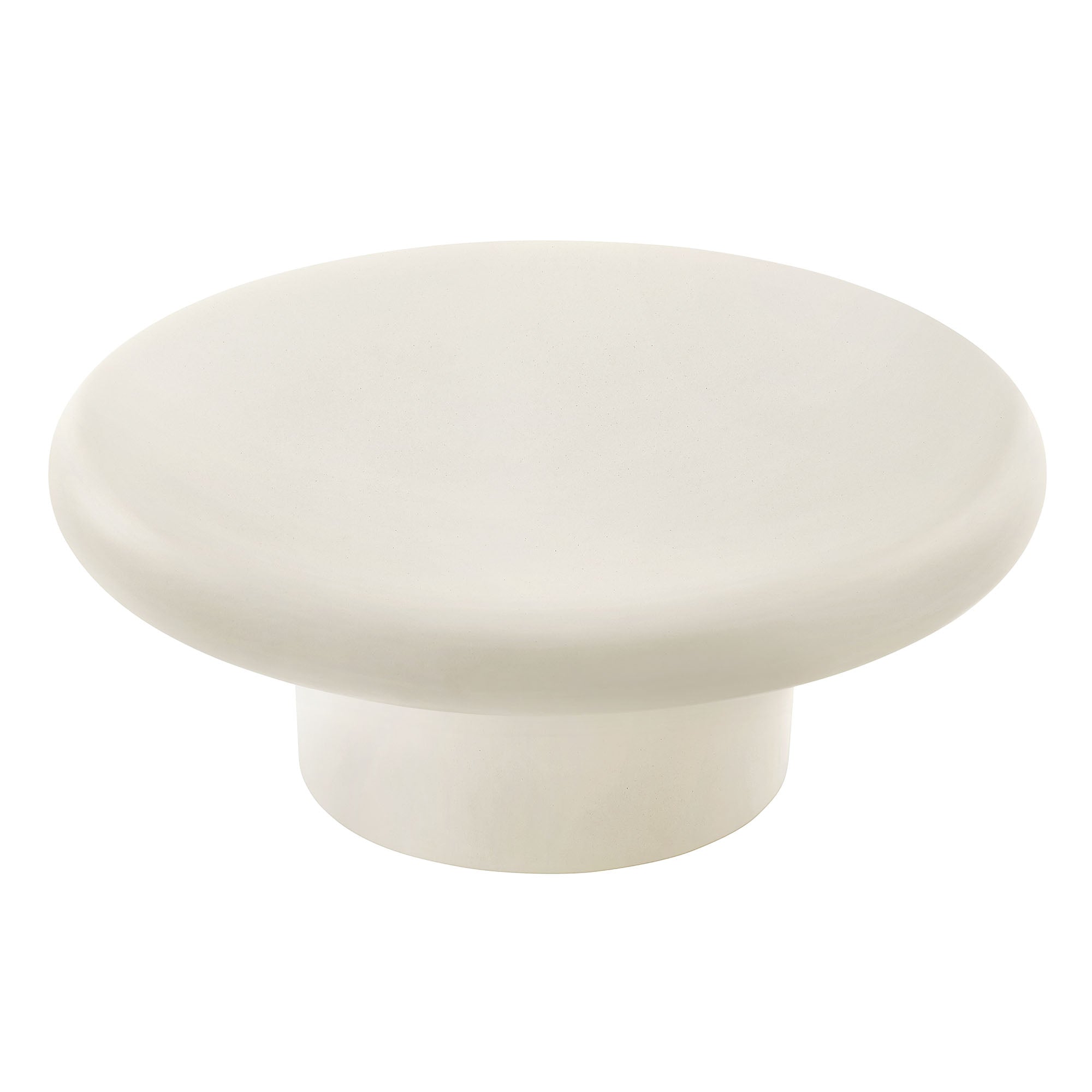 Argos Indoor - Outdoor Patio Concrete Round Coffee Table by Modway - Best Buy Furniture