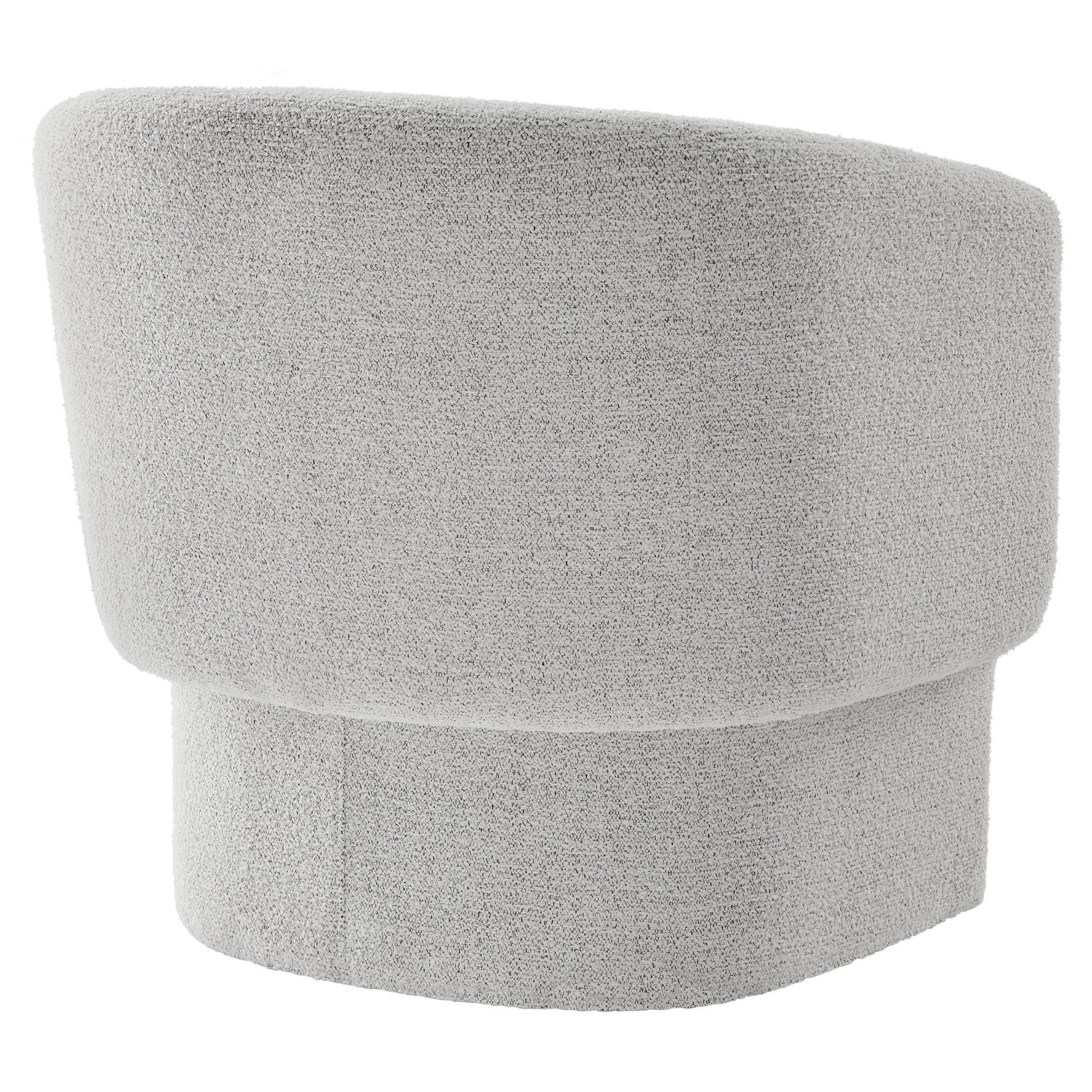 Muse Boucle Fabric Barrel Accent Chair by Modway - Best Buy Furniture