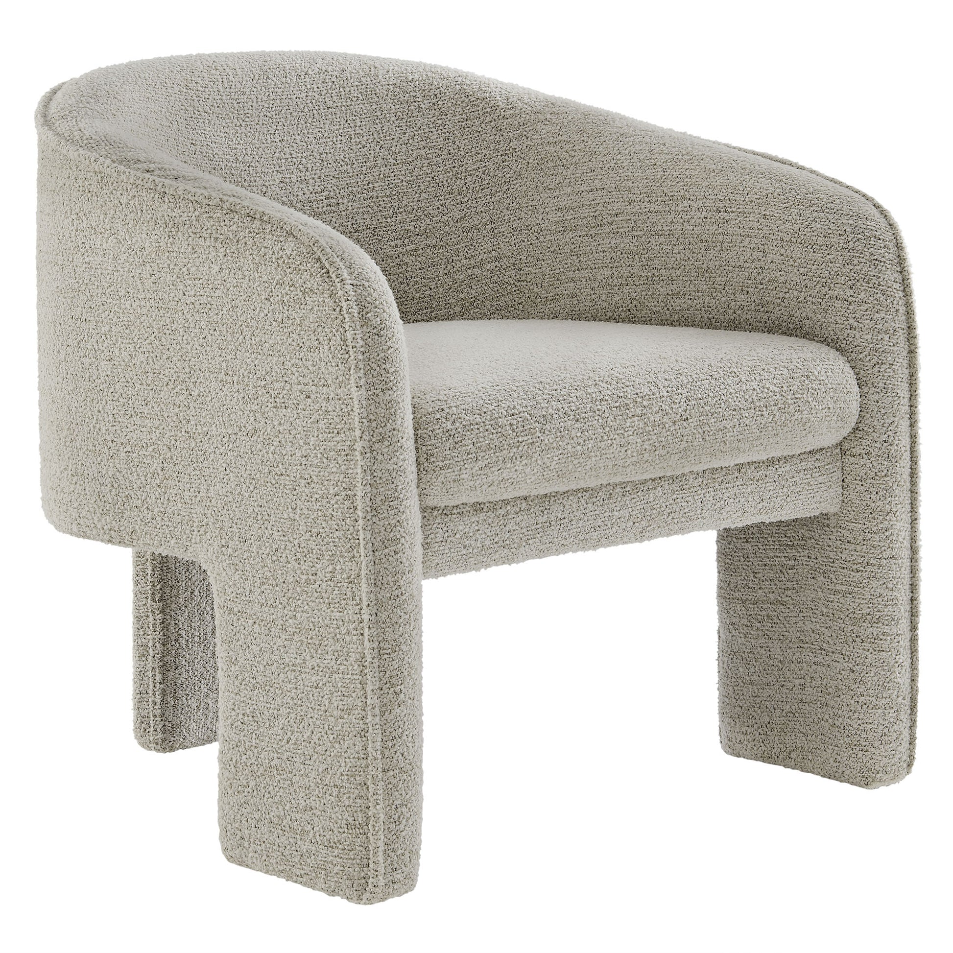 Greer Boucle Fabric Upholstered Accent Armchair by Modway - Best Buy Furniture