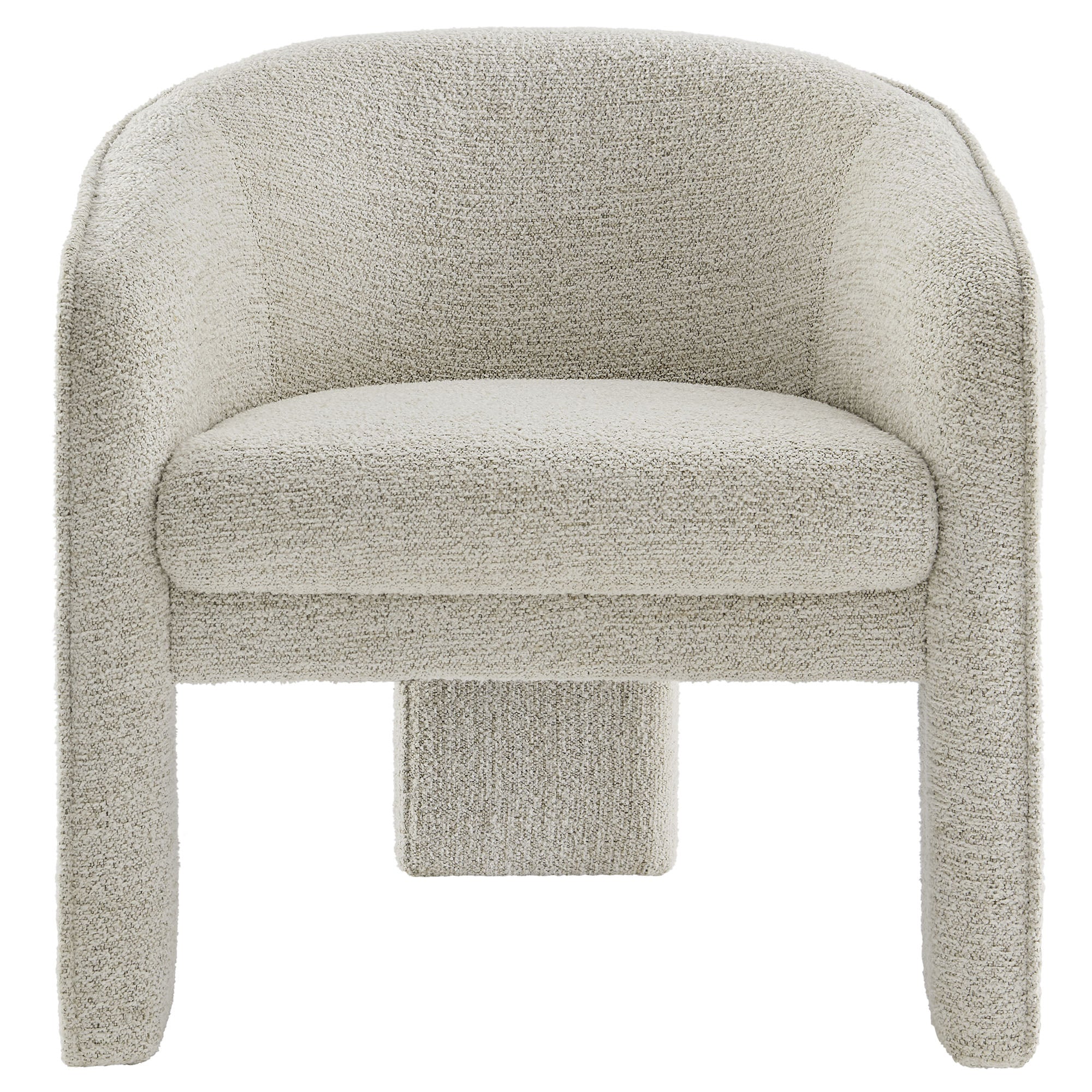 Greer Boucle Fabric Upholstered Accent Armchair