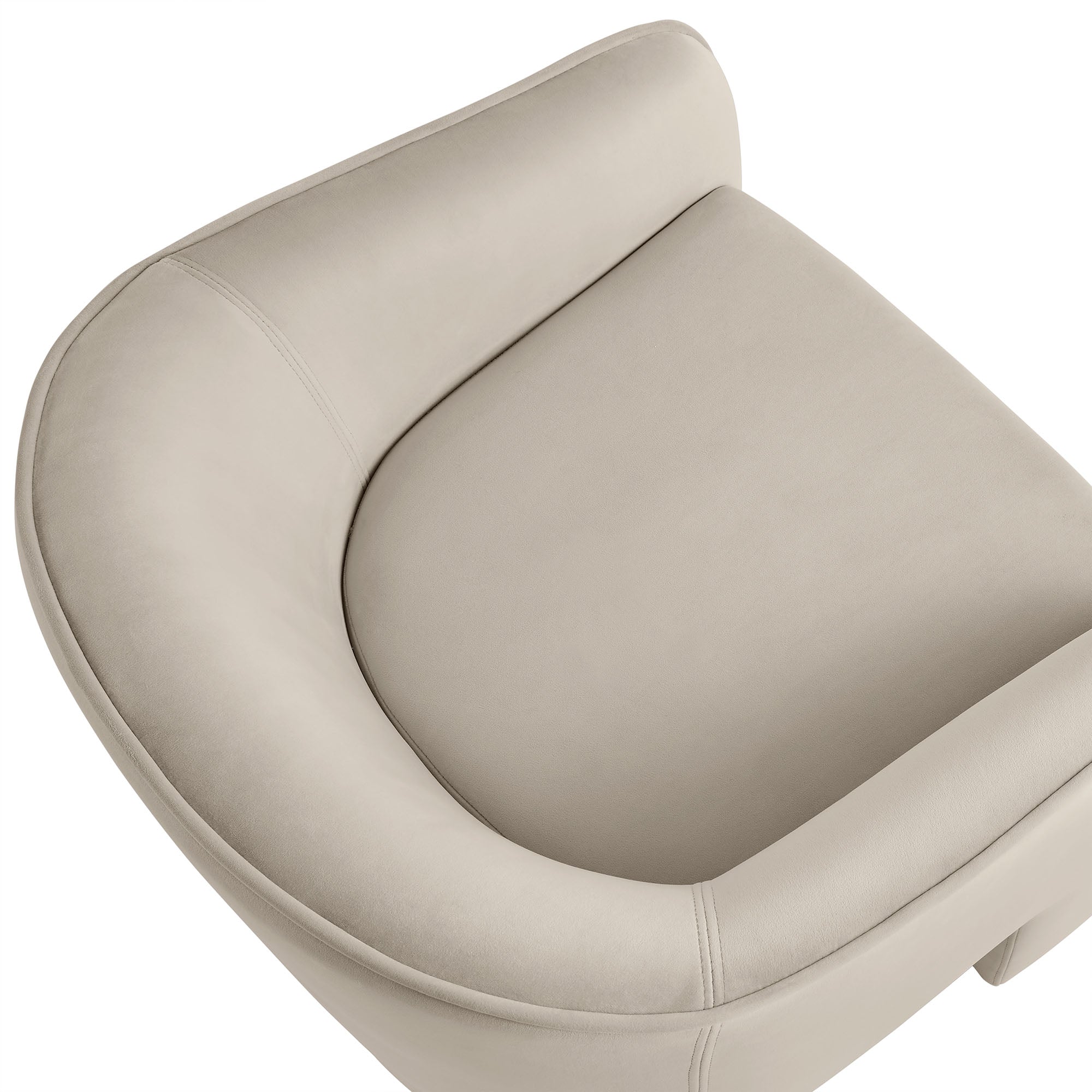 Greer Performance Velvet Upholstered Accent Armchair