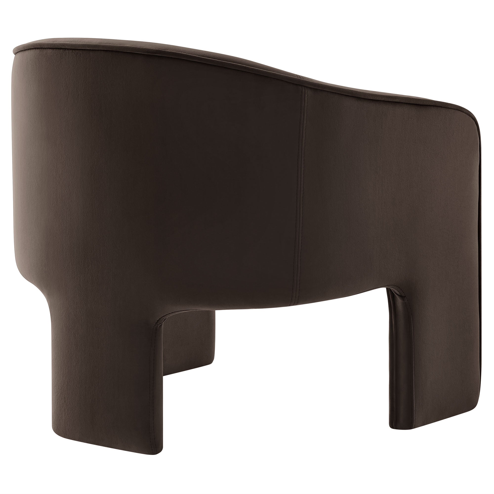 Greer Performance Velvet Upholstered Accent Armchair