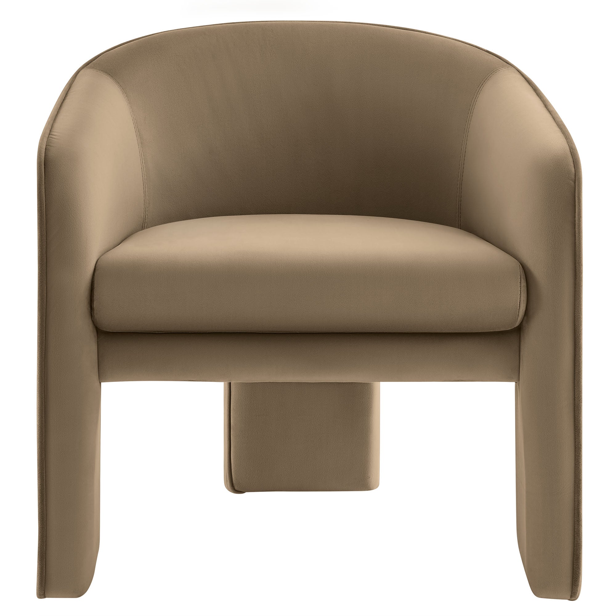 Greer Performance Velvet Upholstered Accent Armchair