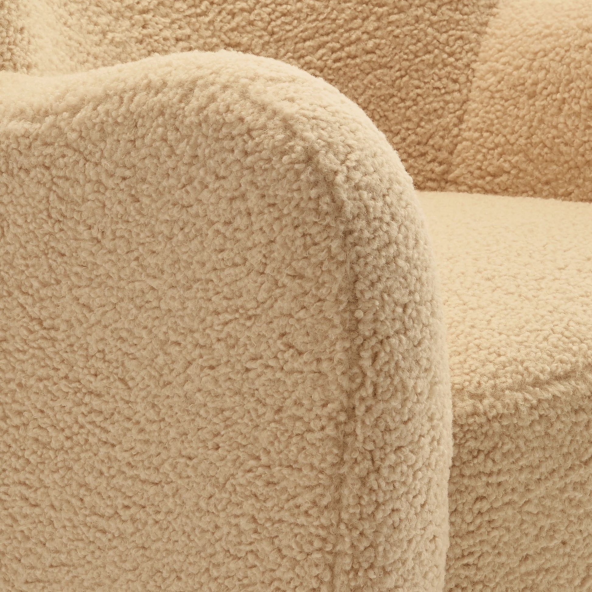 Montrose Wingback Sherpa Swivel Accent Chair by Modway - Best Buy Furniture