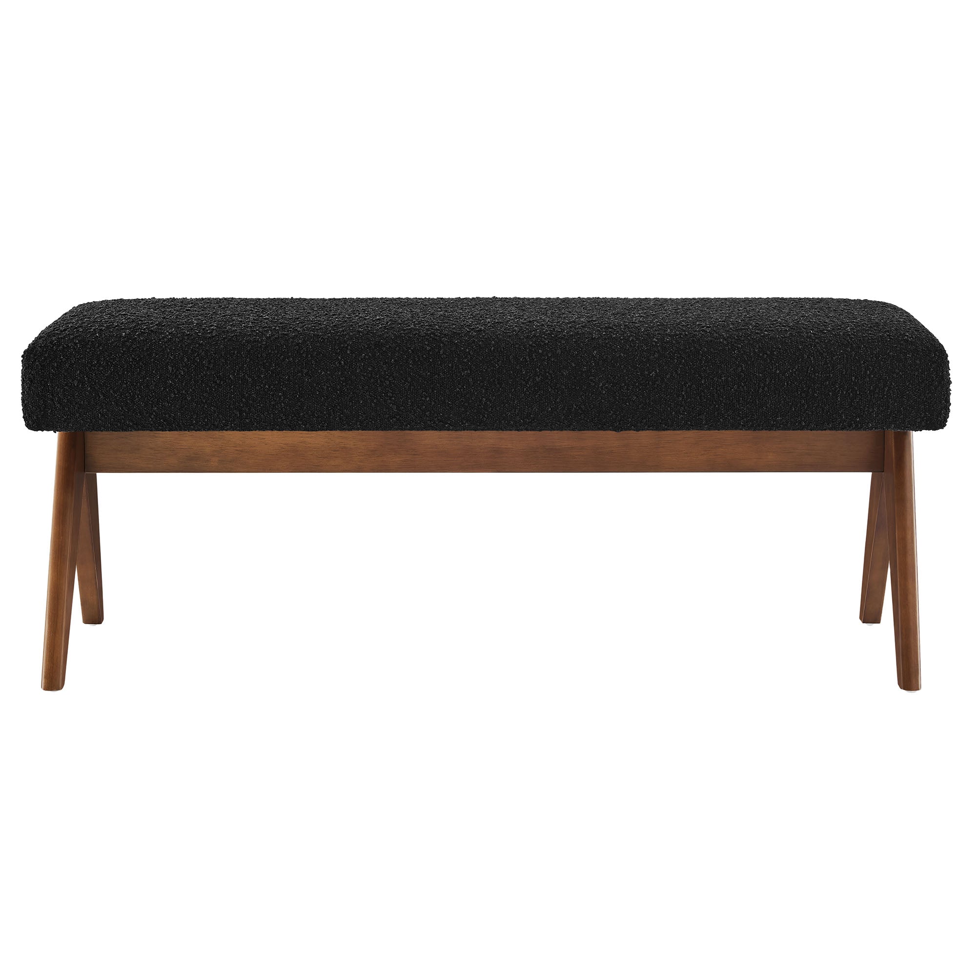 Lyra 47" Boucle Upholstered Bench by Modway