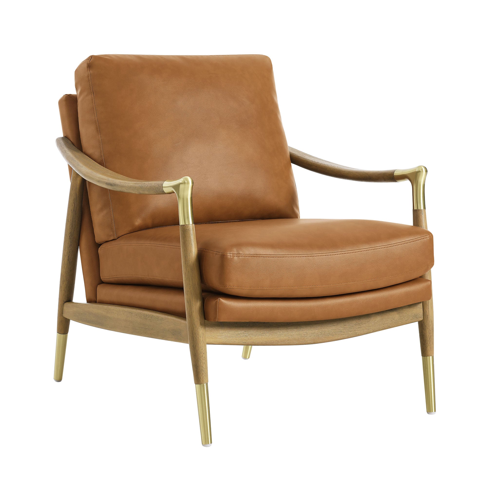 Langford Performance Velvet Accent Armchair