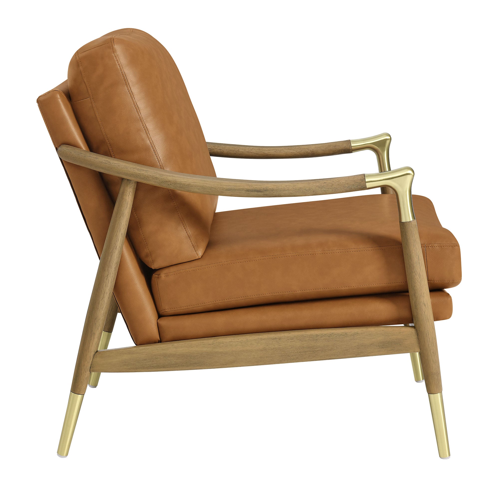 Langford Vegan Leather Accent Armchair by Modway