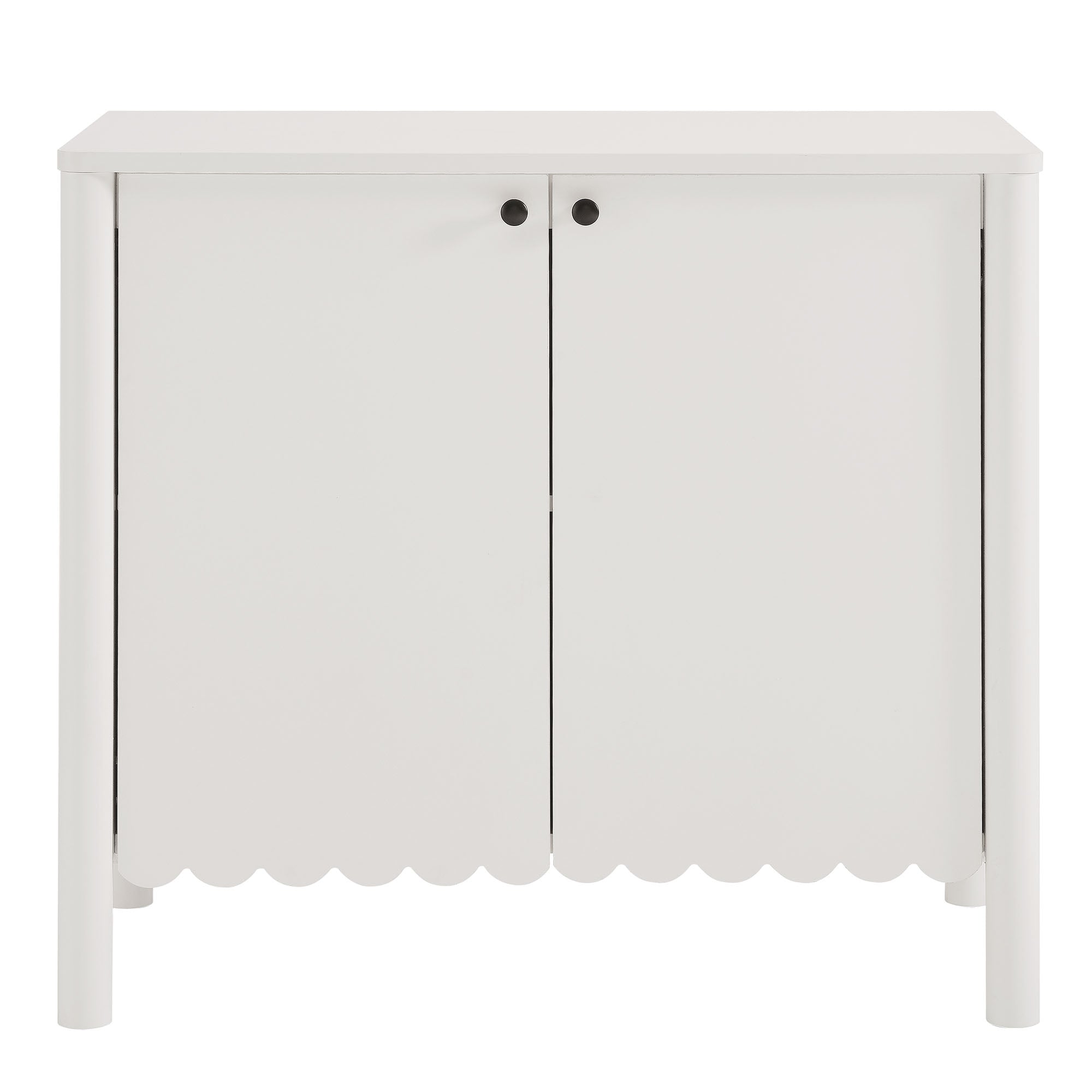 Emmeline 35" 2-Door Scalloped Sideboard Cabinet by Modway