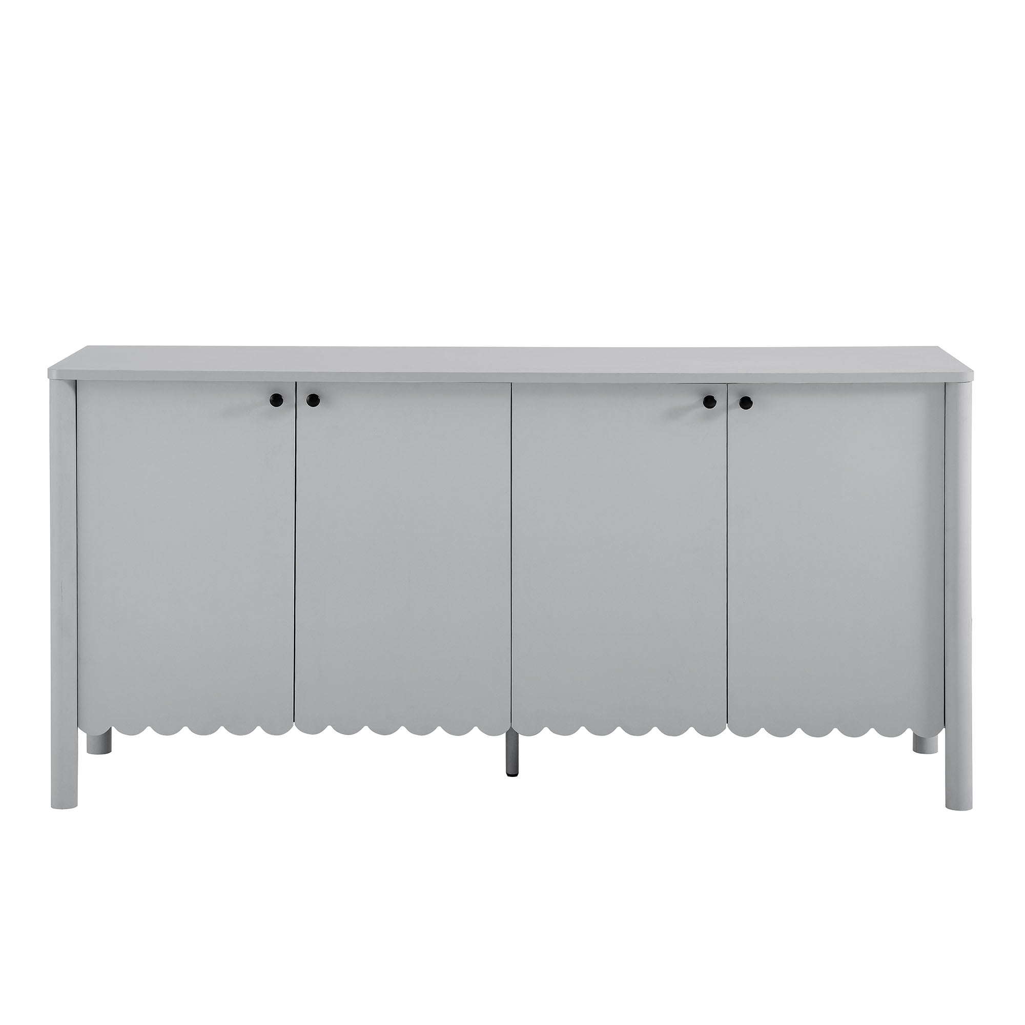 Emmeline 66" 4-Door Scalloped Sideboard Cabinet by Modway
