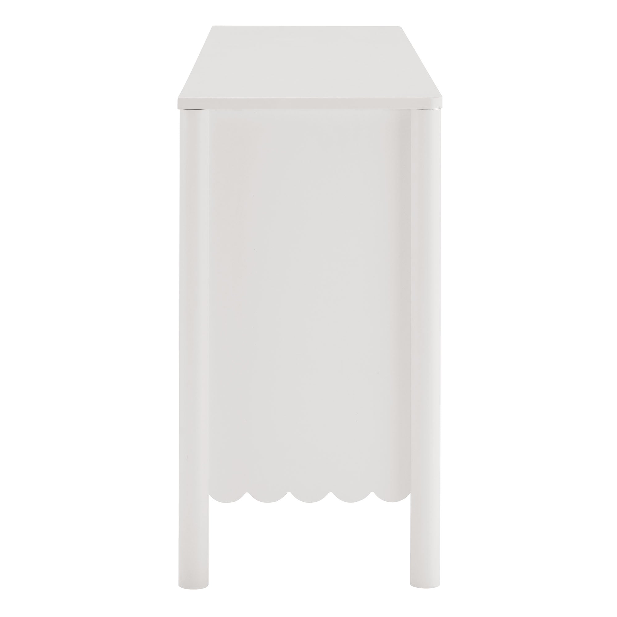 Emmeline 66" 4-Door Scalloped Sideboard Cabinet by Modway