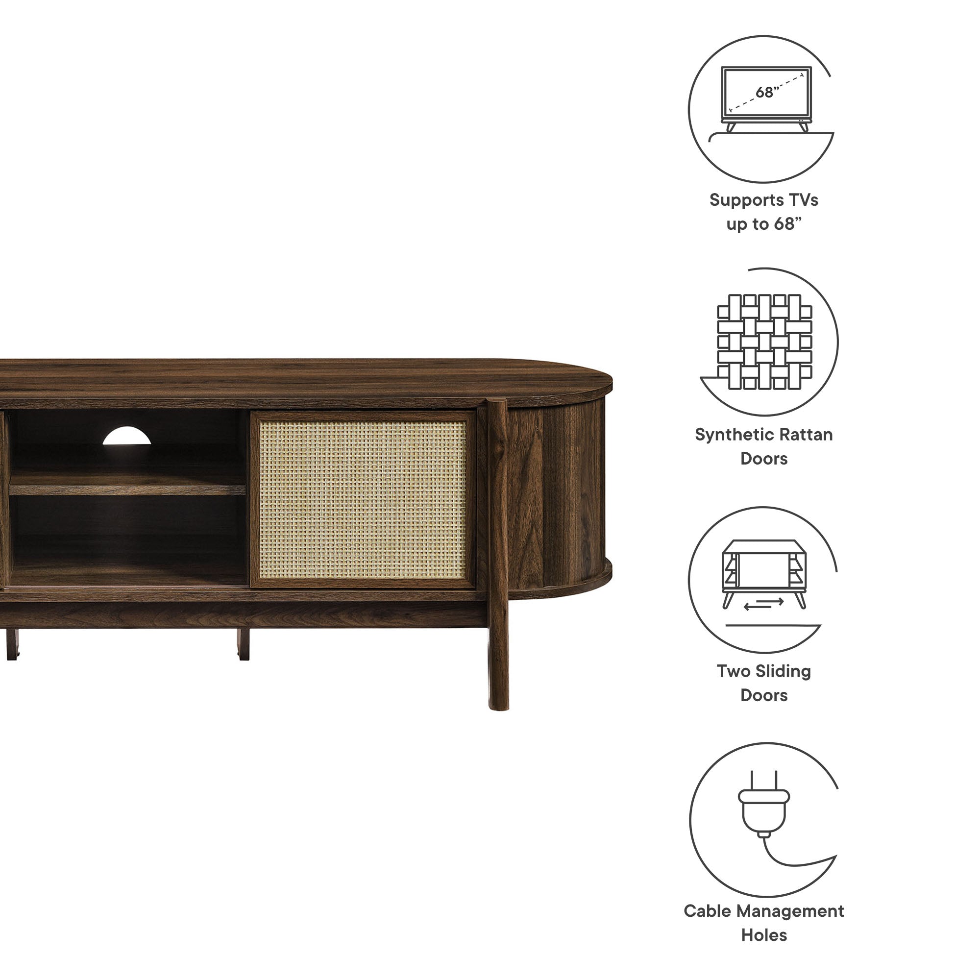 Reid 61" TV Stand by Modway