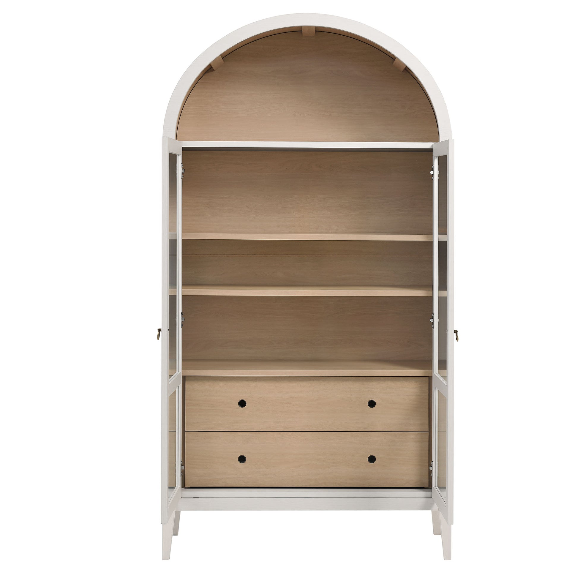 Nolan 74" Tall Wide Arched Storage Display Cabinet by Modway - Best Buy Furniture