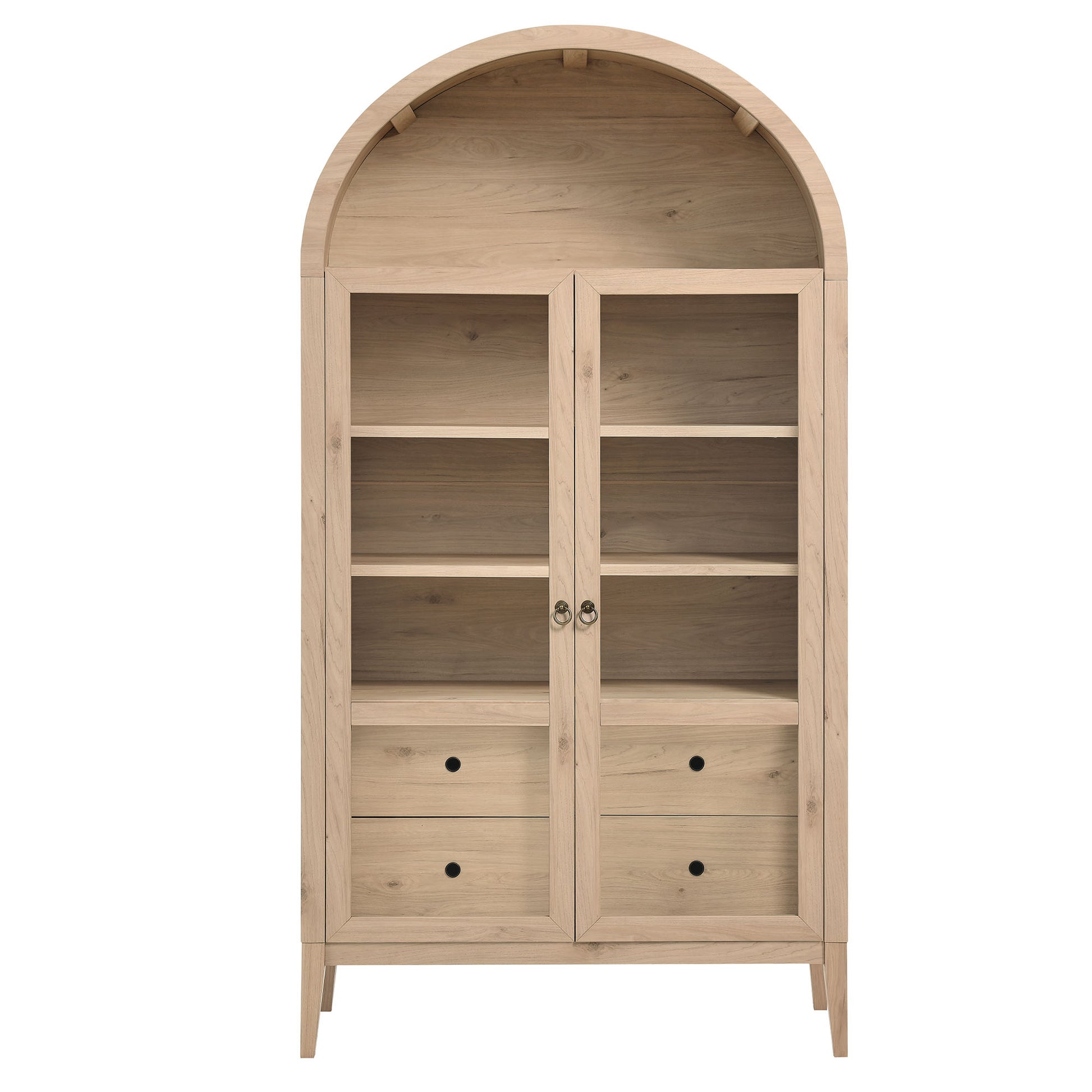 Nolan 74" Tall Wide Arched Storage Display Cabinet by Modway - Best Buy Furniture