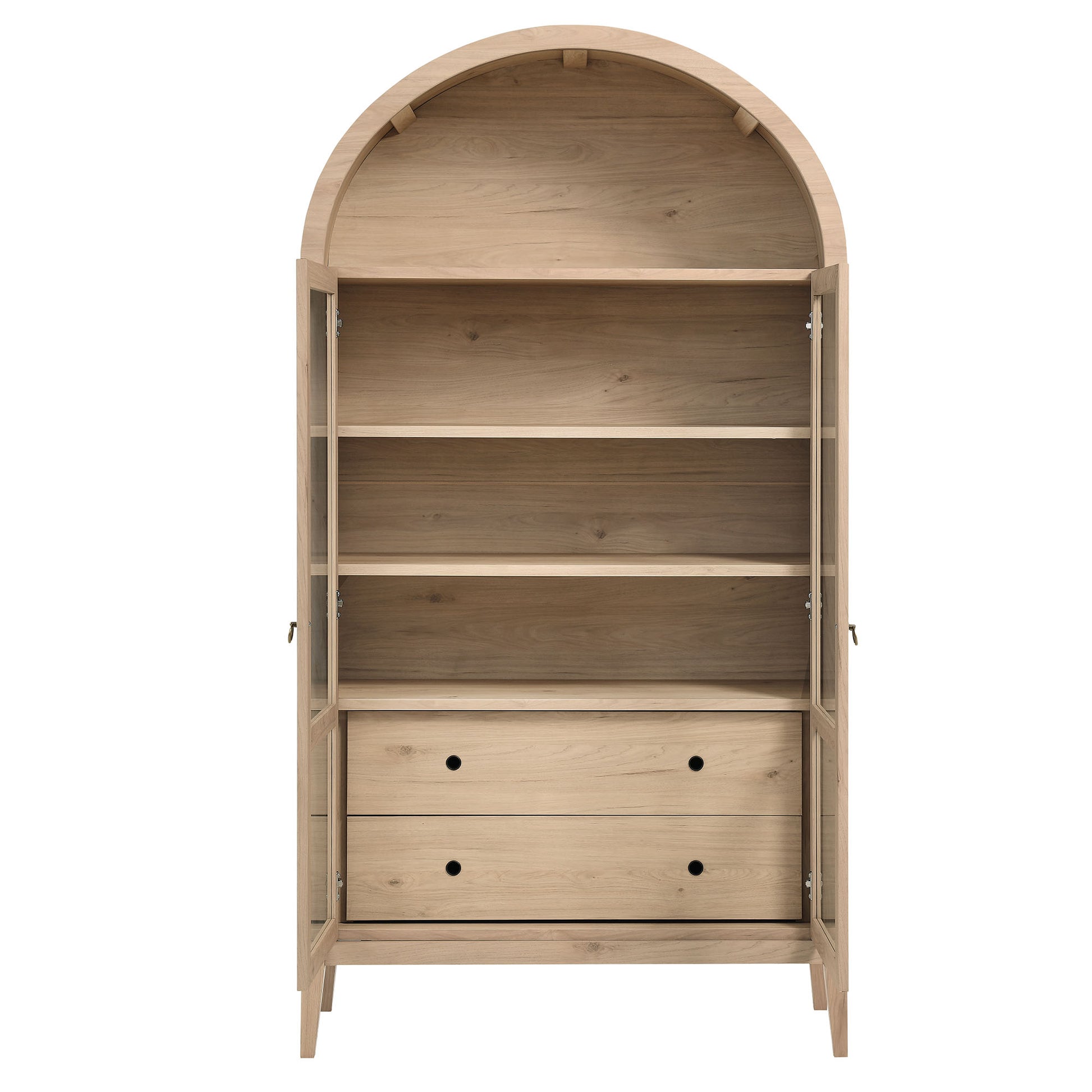 Nolan 74" Tall Wide Arched Storage Display Cabinet by Modway - Best Buy Furniture