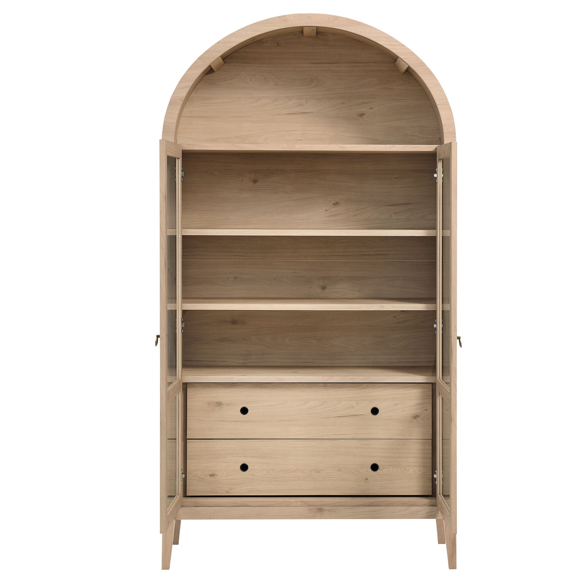 Nolan 74" Tall Wide Arched Storage Display Cabinet by Modway - Best Buy Furniture