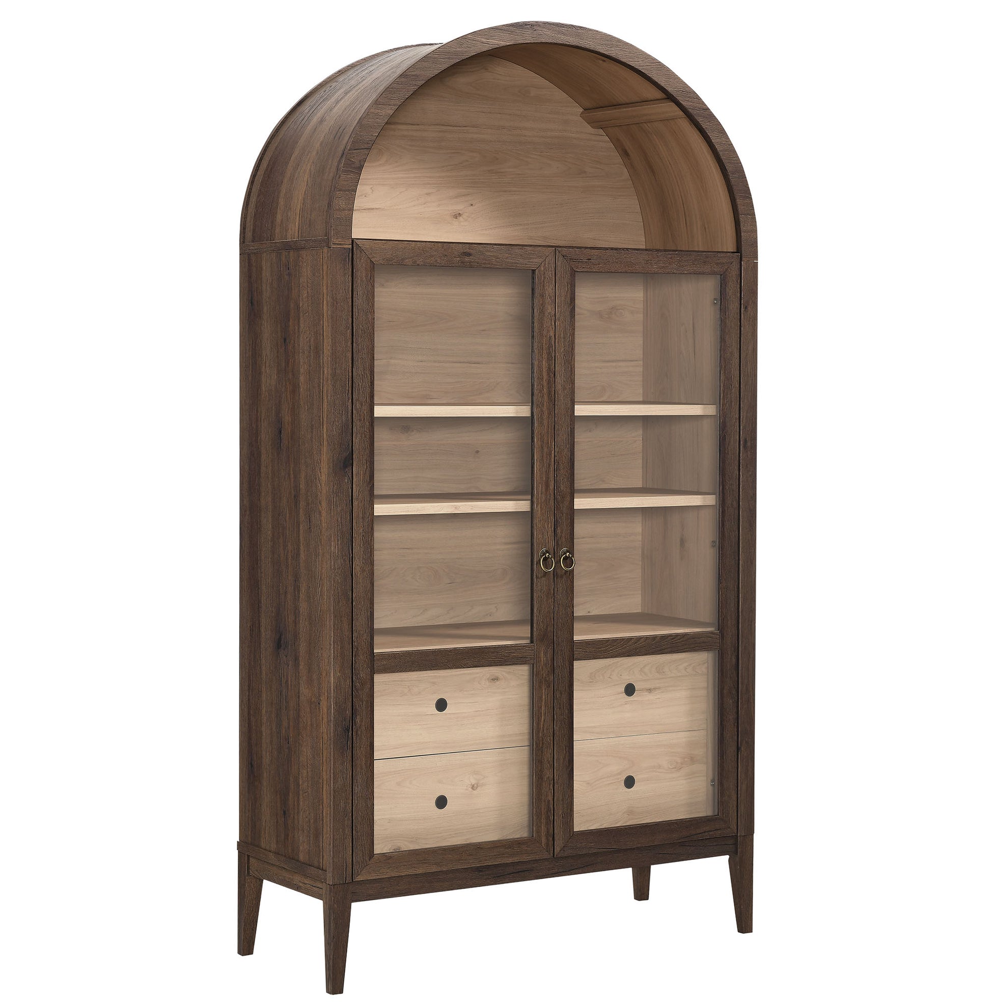 Nolan 74" Tall Wide Arched Storage Display Cabinet by Modway - Best Buy Furniture