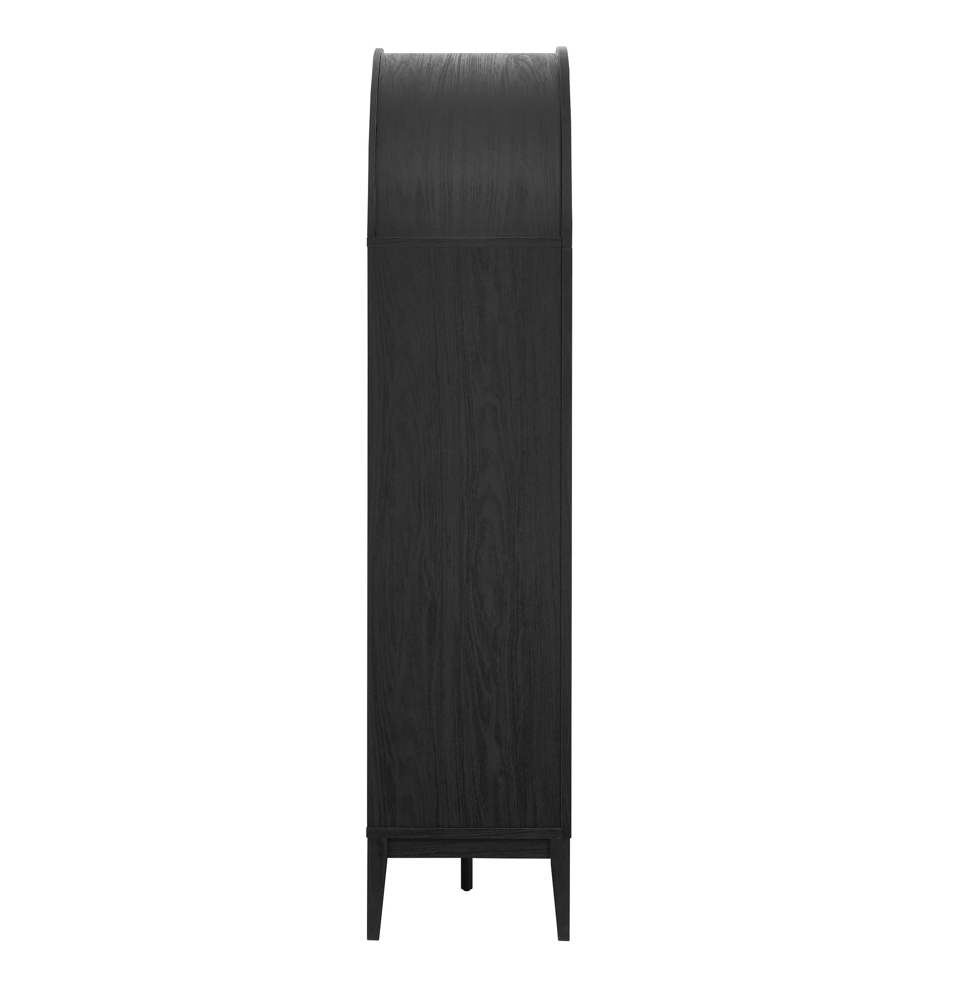 Nolan 74" Tall Wide Arched Storage Display Cabinet Bookshelf by Modway - Best Buy Furniture