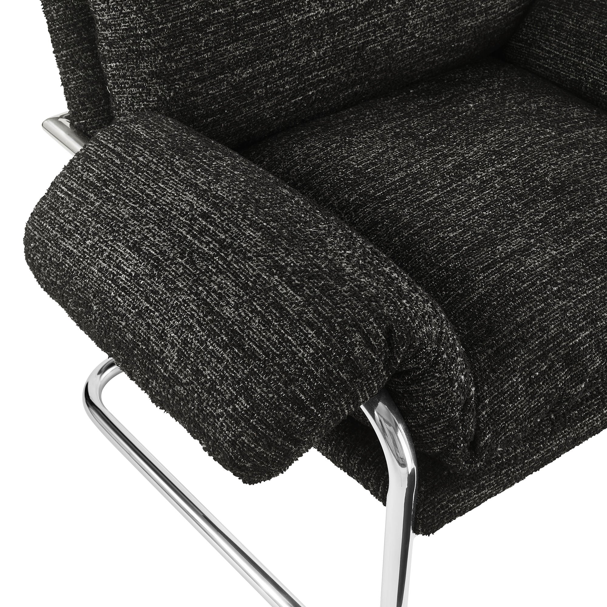 Ansel Performance Velvet Accent Chair