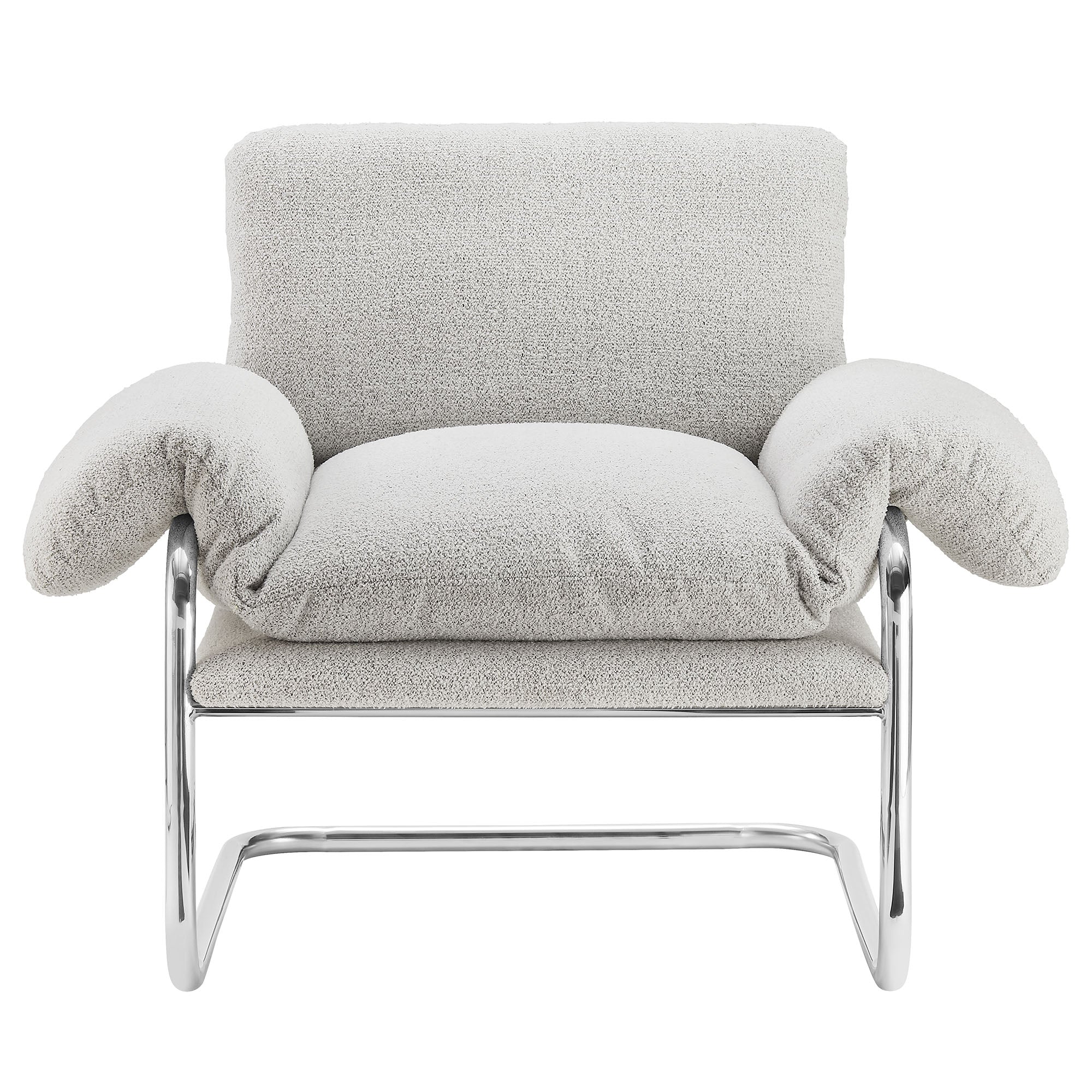 Ansel Performance Velvet Accent Chair