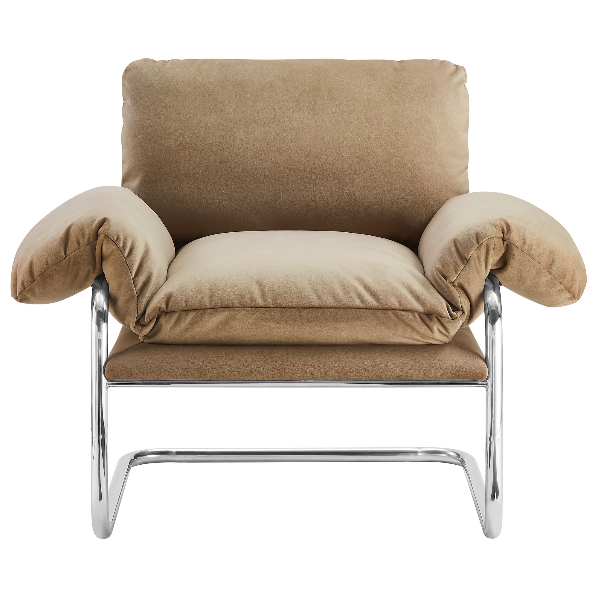 Ansel Performance Velvet Accent Chair