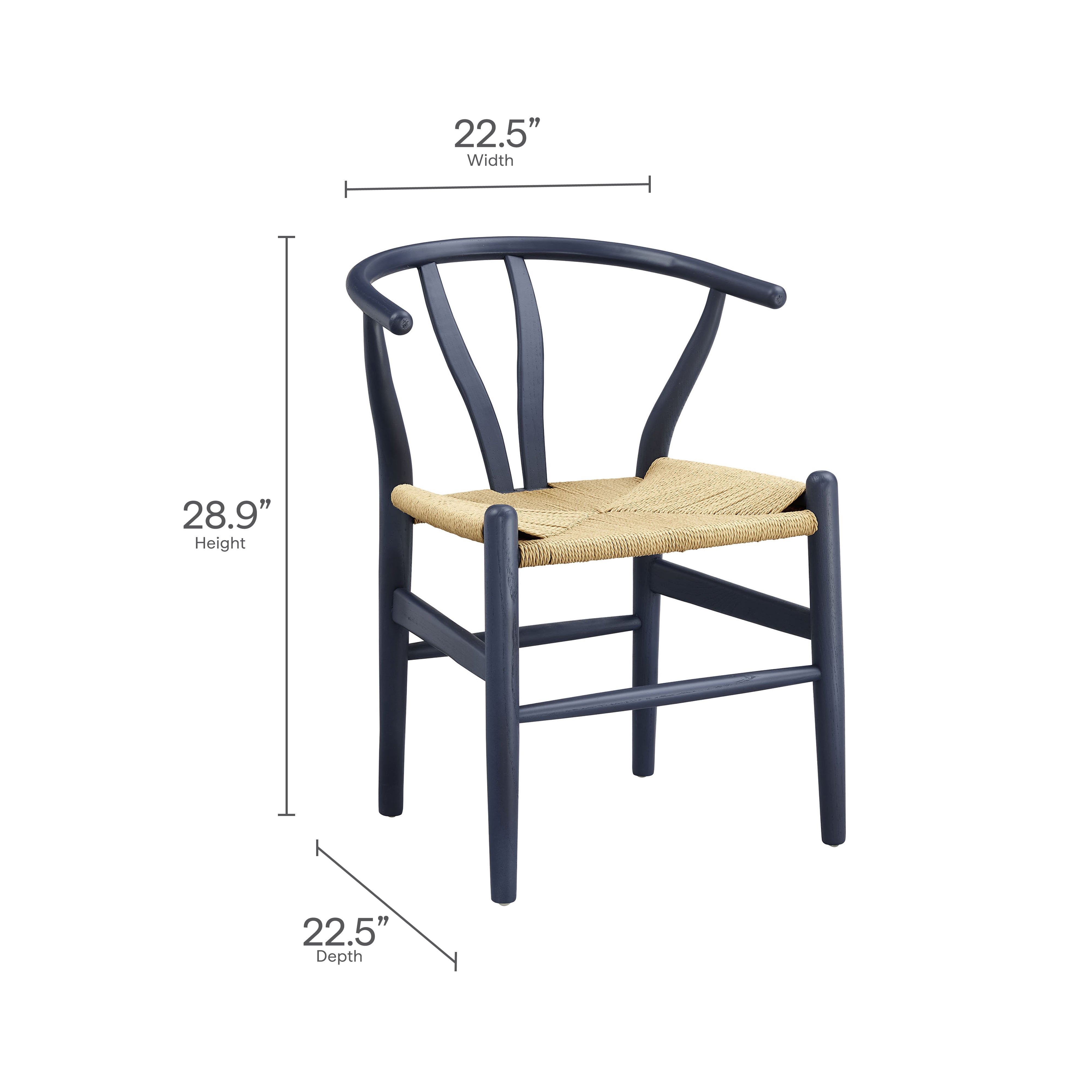 Amish 29" Wood Dining Chair by Modway