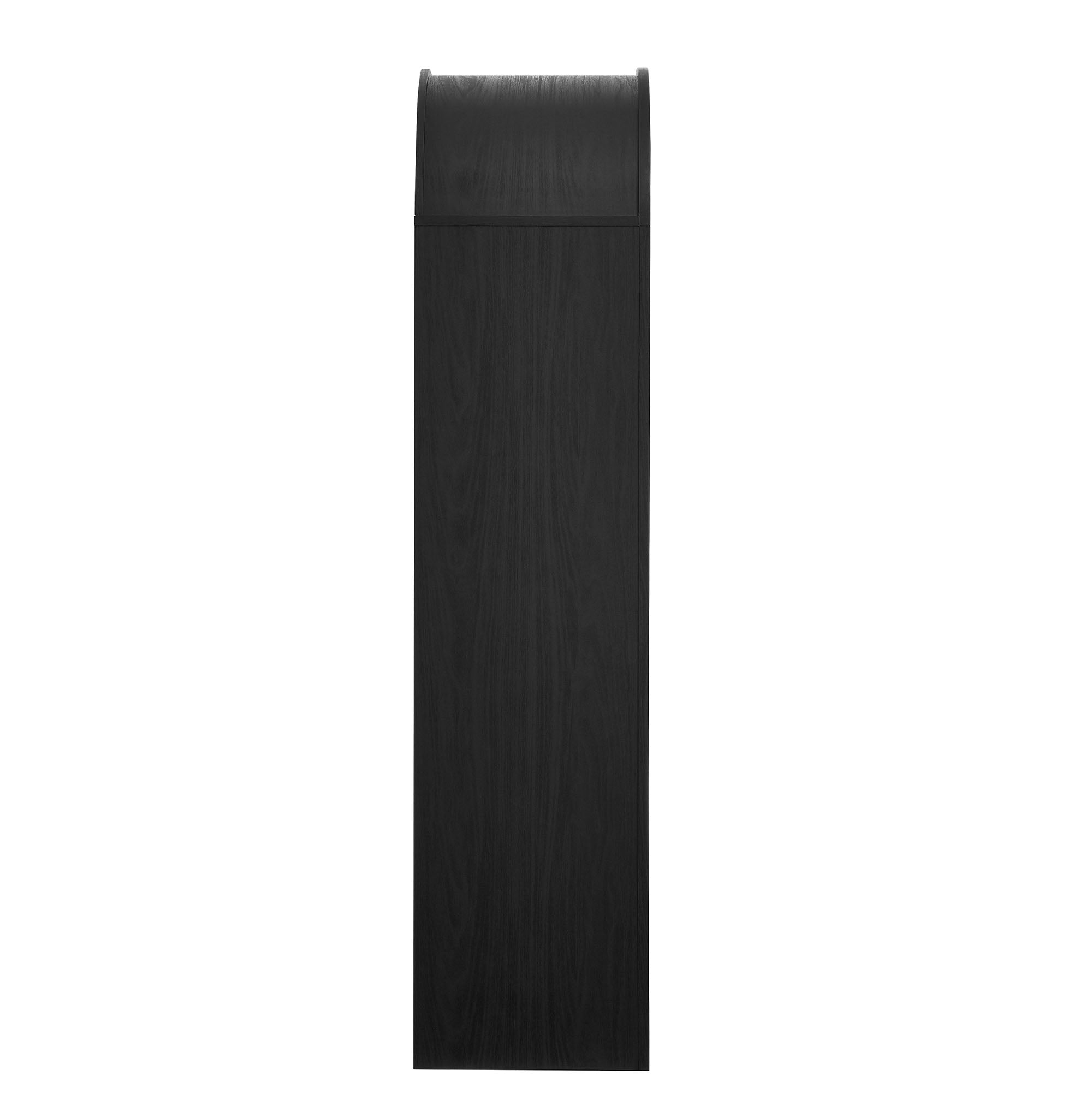 Evie Arched Narrow Bookcase Display Cabinet by Modway