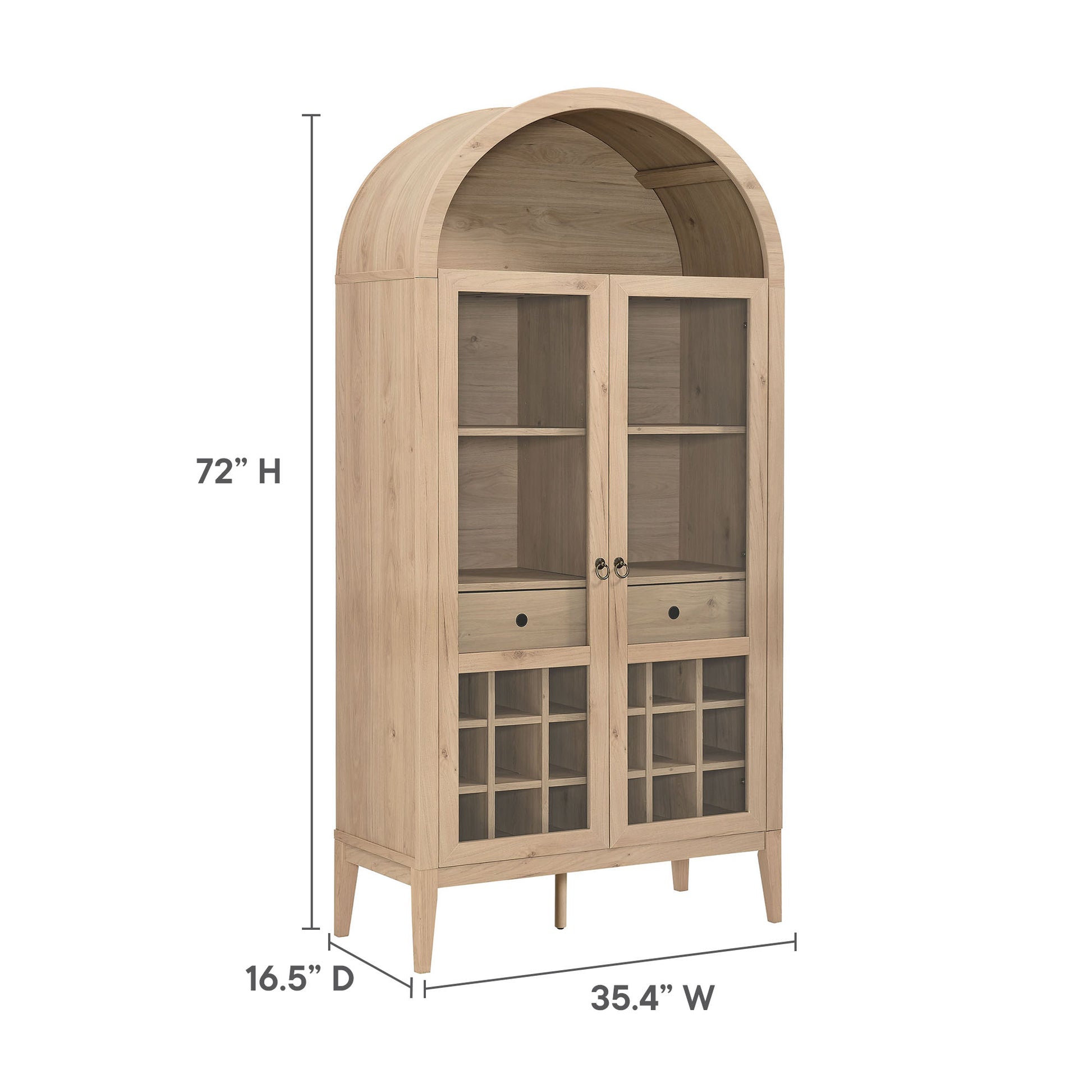Nolan Arched Bar Cabinet by Modway - Best Buy Furniture
