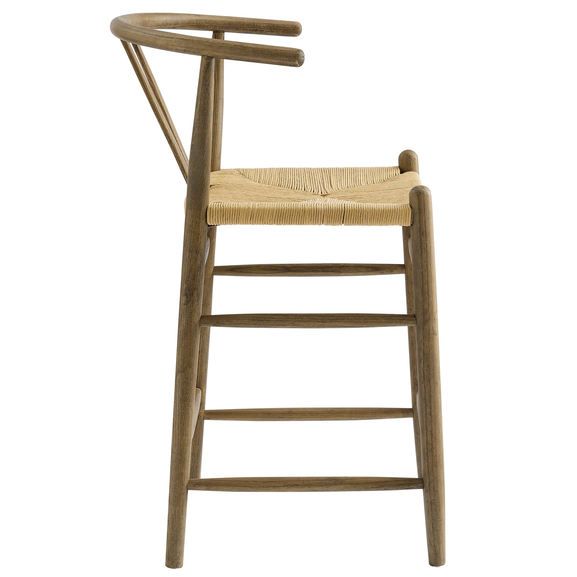 Amish Wood Counter Stool by Modway