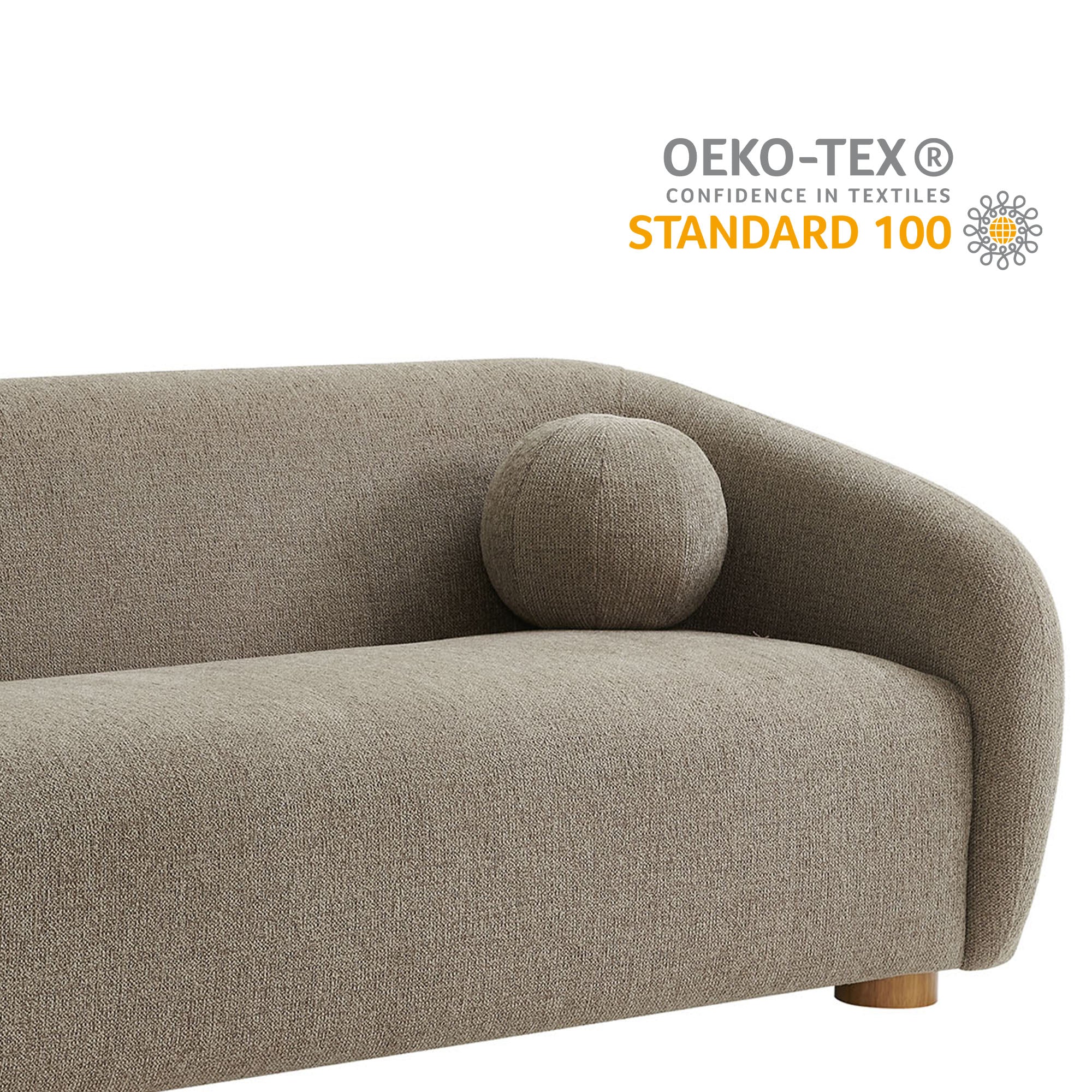 Holland 85" Chenille Fabric Sofa by Modway
