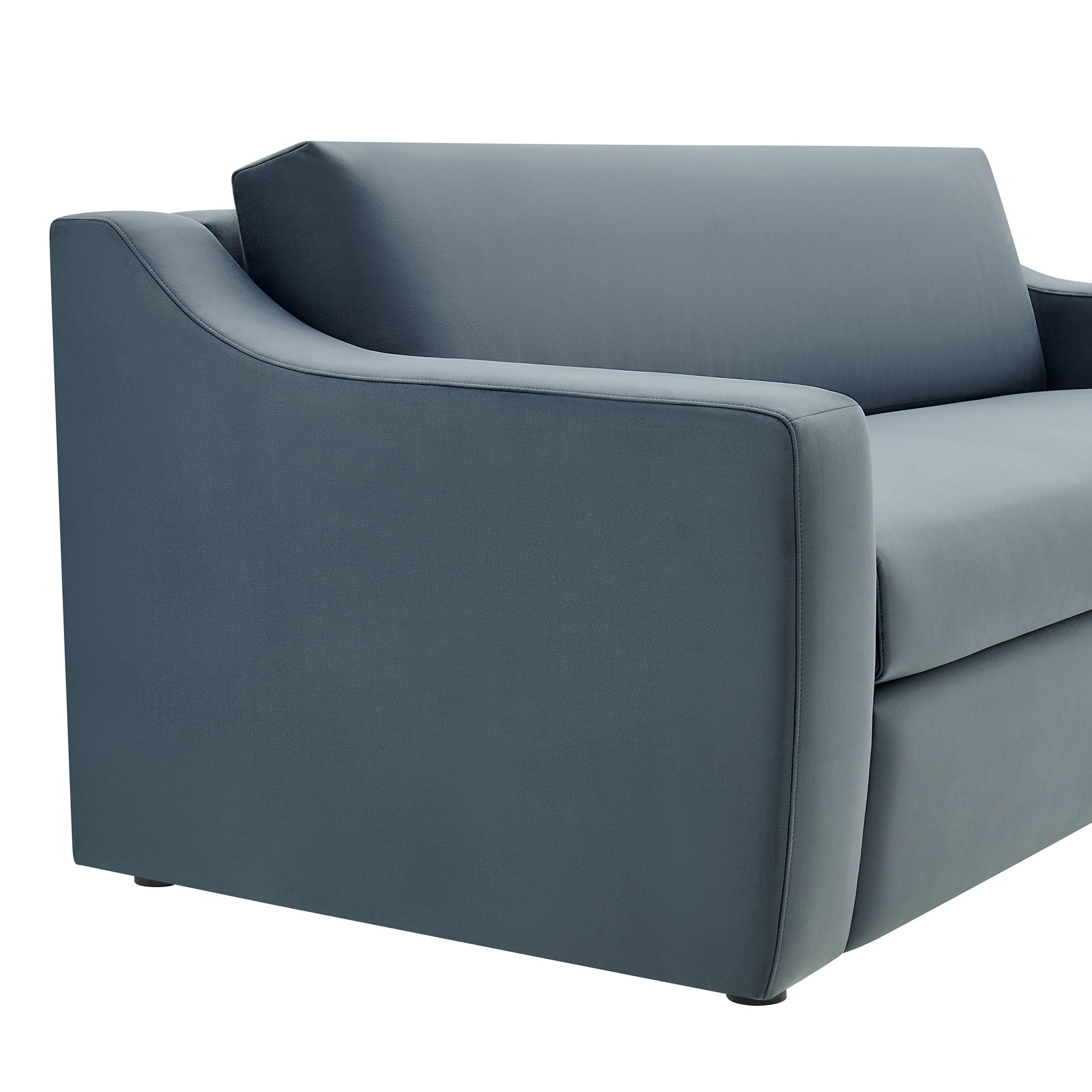 Liora Performance Velvet Sofa by Modway - Best Buy Furniture