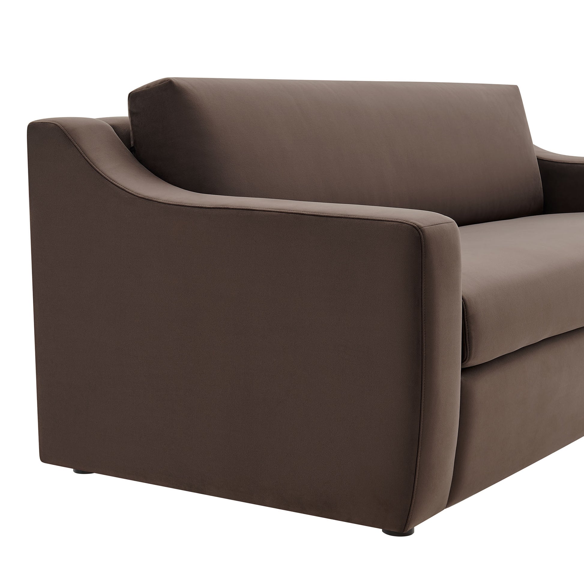 Liora Performance Velvet Sofa by Modway - Best Buy Furniture