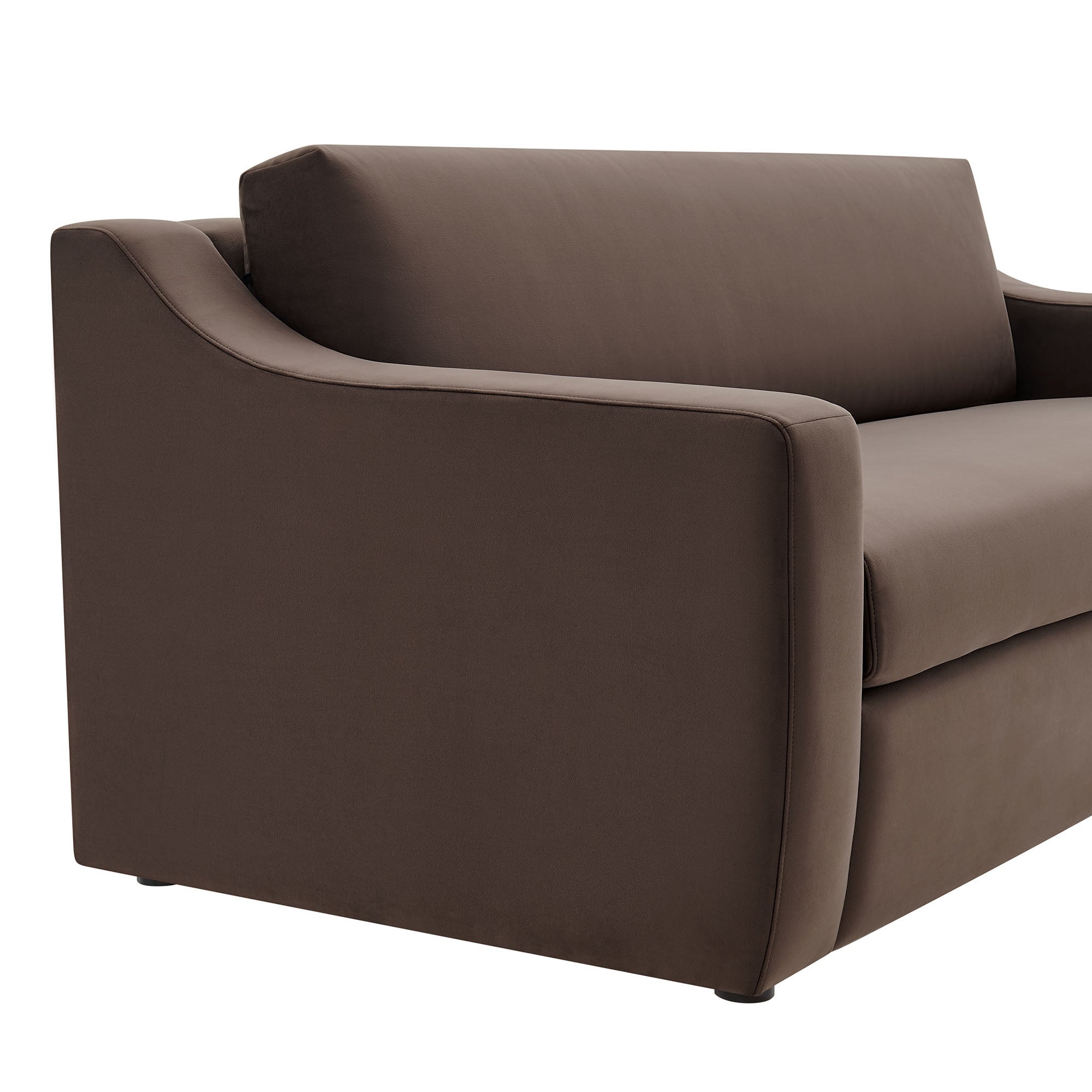 Liora Performance Velvet Sofa by Modway - Best Buy Furniture