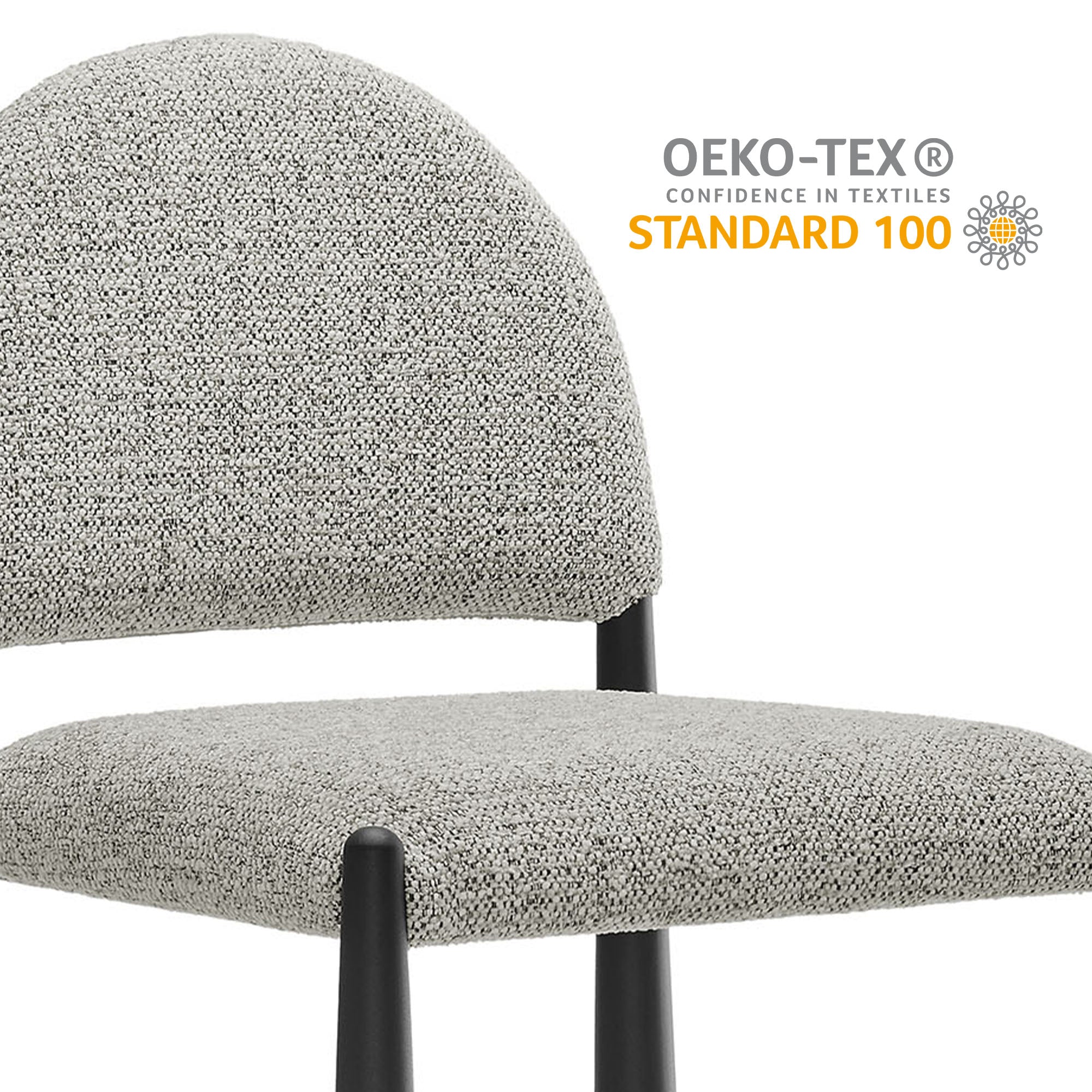 Hayley Upholstered Fabric Counter Stool by Modway