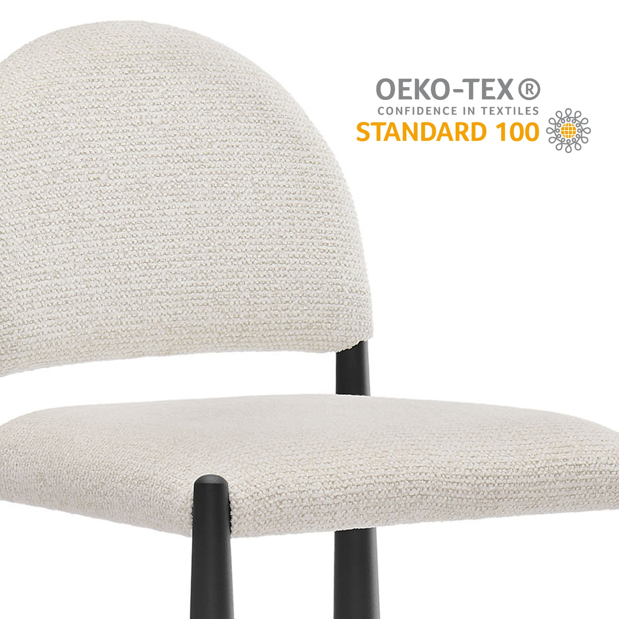 Hayley Upholstered Fabric Counter Stool by Modway