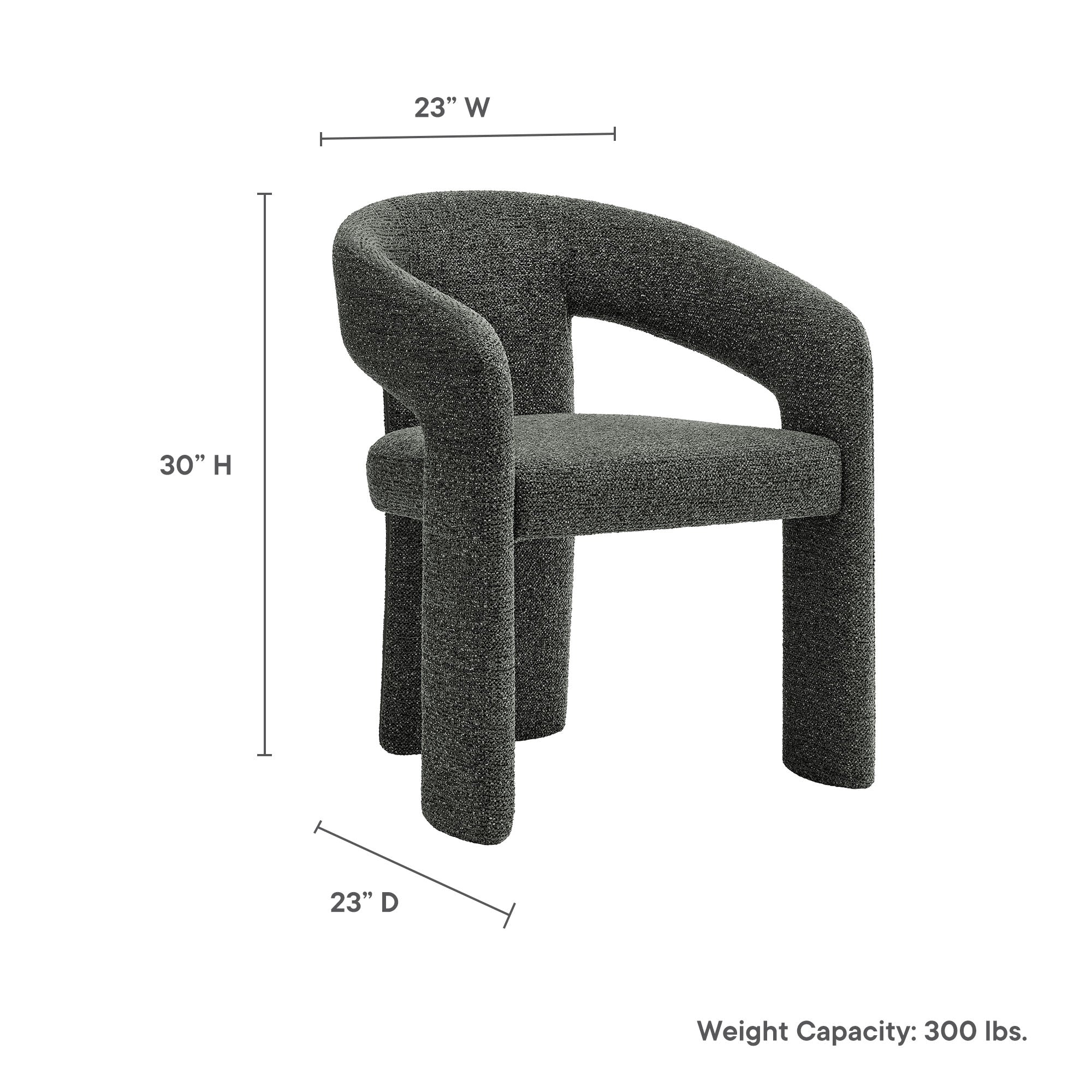 Oslo Barrel Fabric Upholstered Dining Accent Chair by Modway - Best Buy Furniture