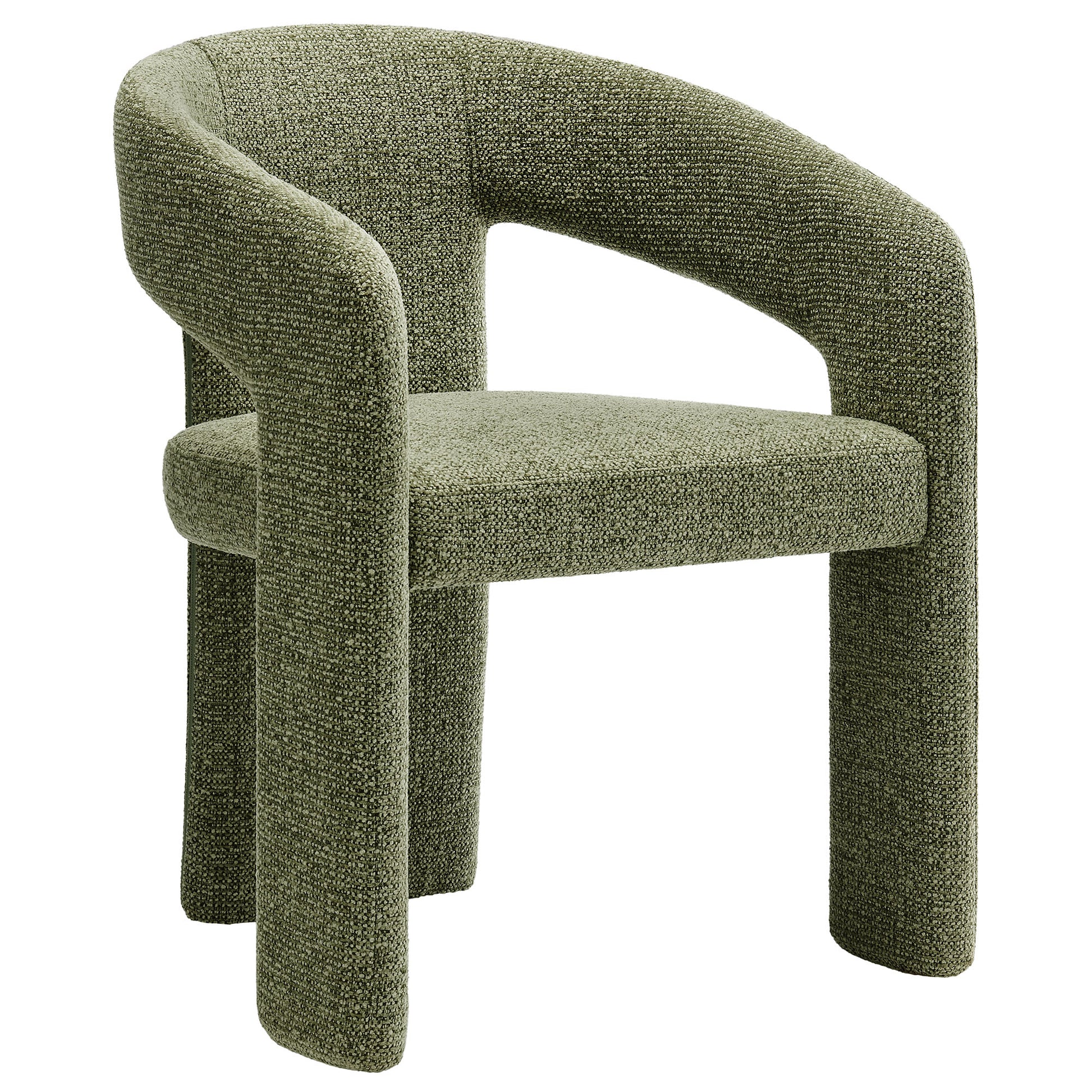 Oslo Barrel Fabric Upholstered Dining Accent Chair by Modway - Best Buy Furniture