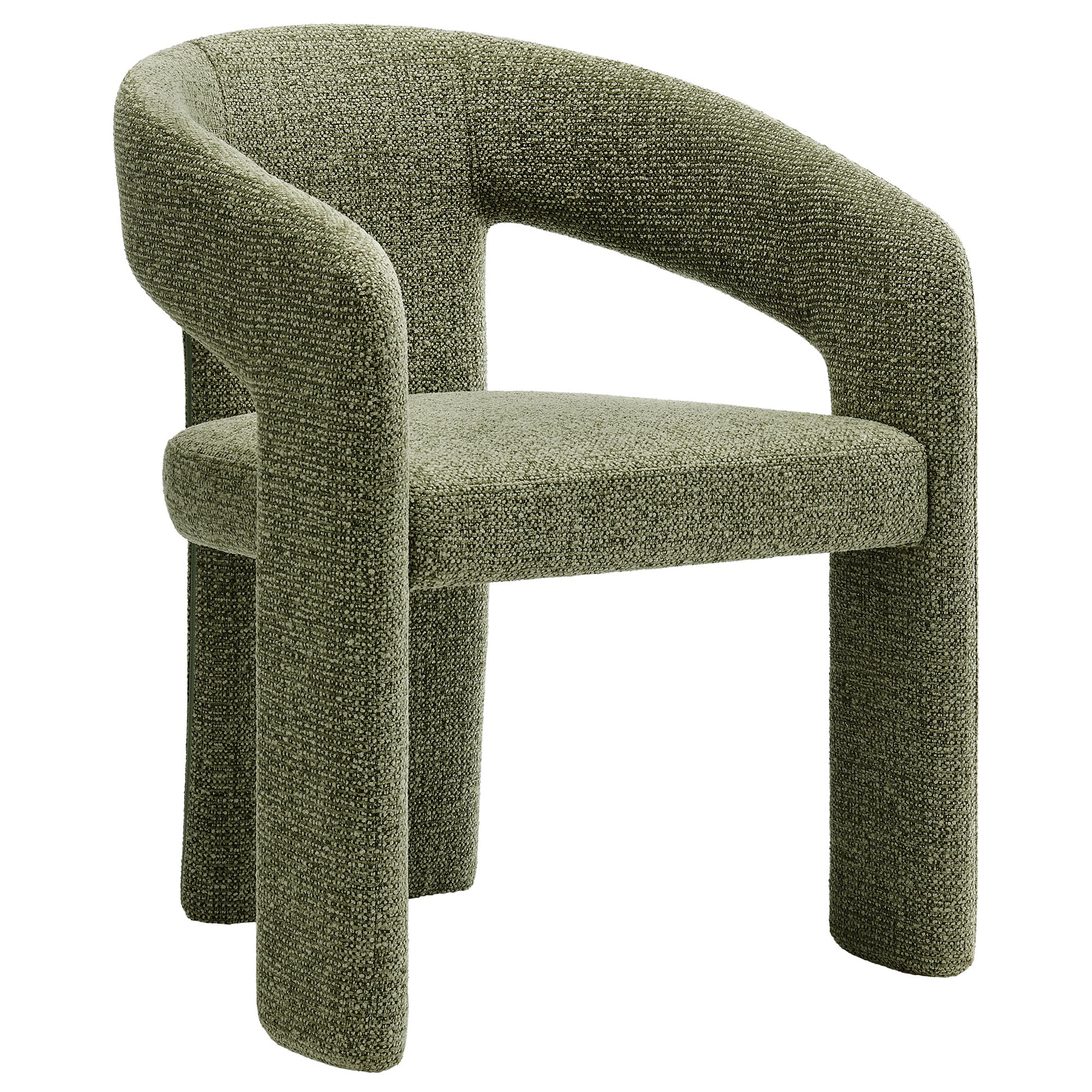 Oslo Barrel Fabric Upholstered Dining Accent Chair by Modway - Best Buy Furniture