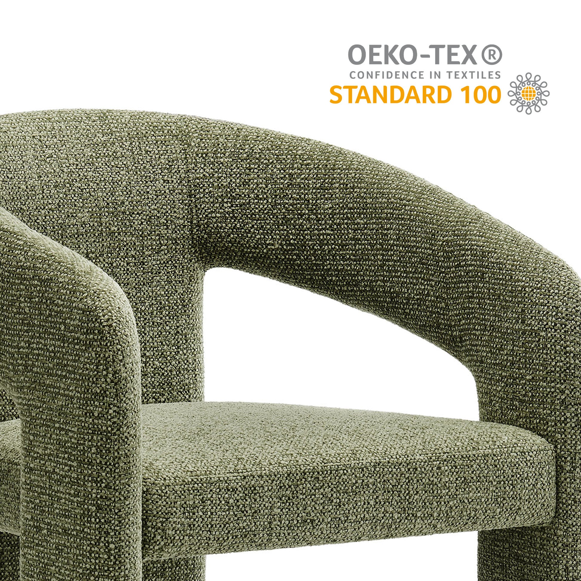 Oslo Barrel Fabric Upholstered Dining Accent Chair by Modway - Best Buy Furniture