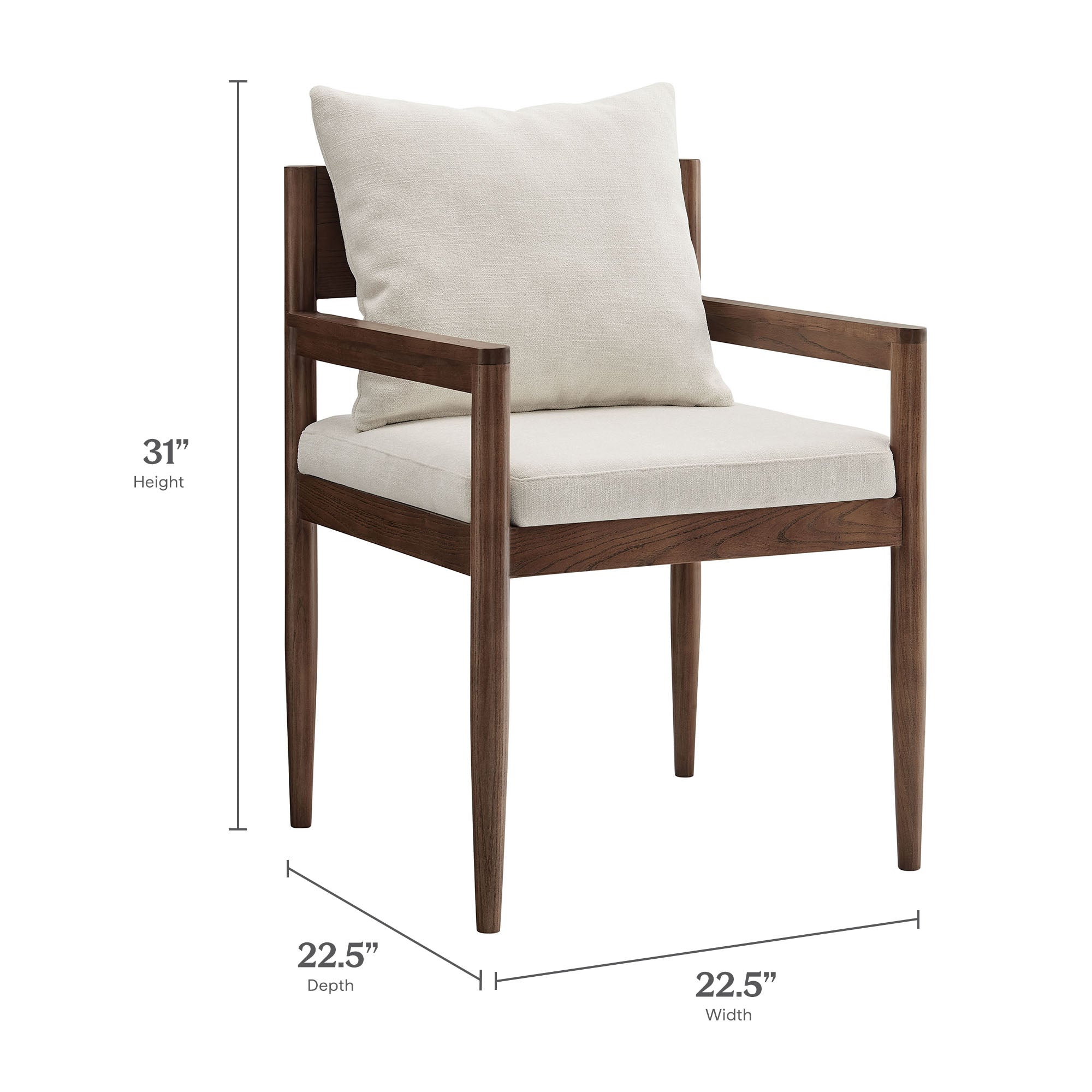 Remington Wood Dining Armchair by Modway